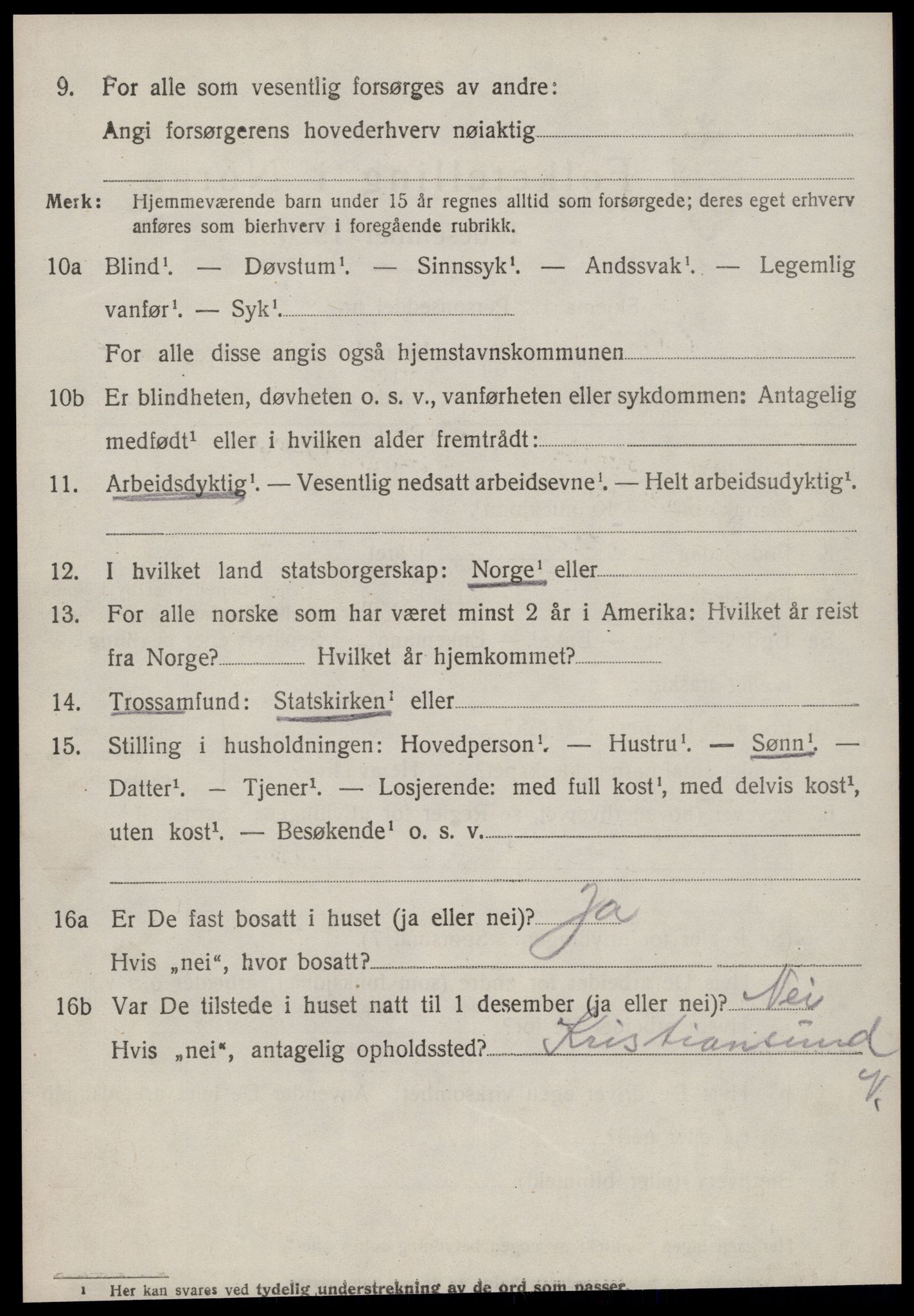 SAT, 1920 census for Aukra, 1920, p. 1708