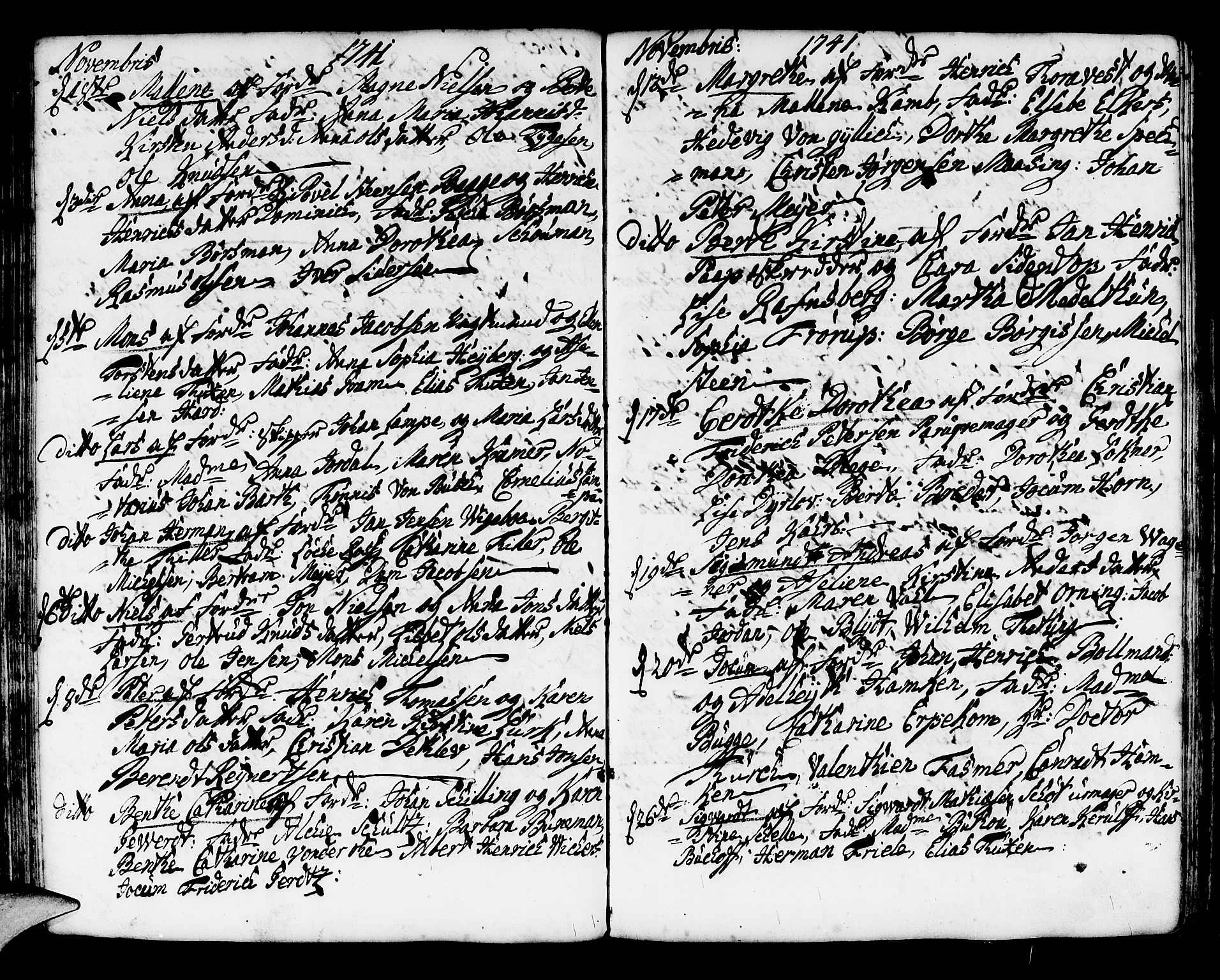 Korskirken sokneprestembete, SAB/A-76101/H/Haa/L0004: Parish register (official) no. A 4, 1720-1750, p. 228