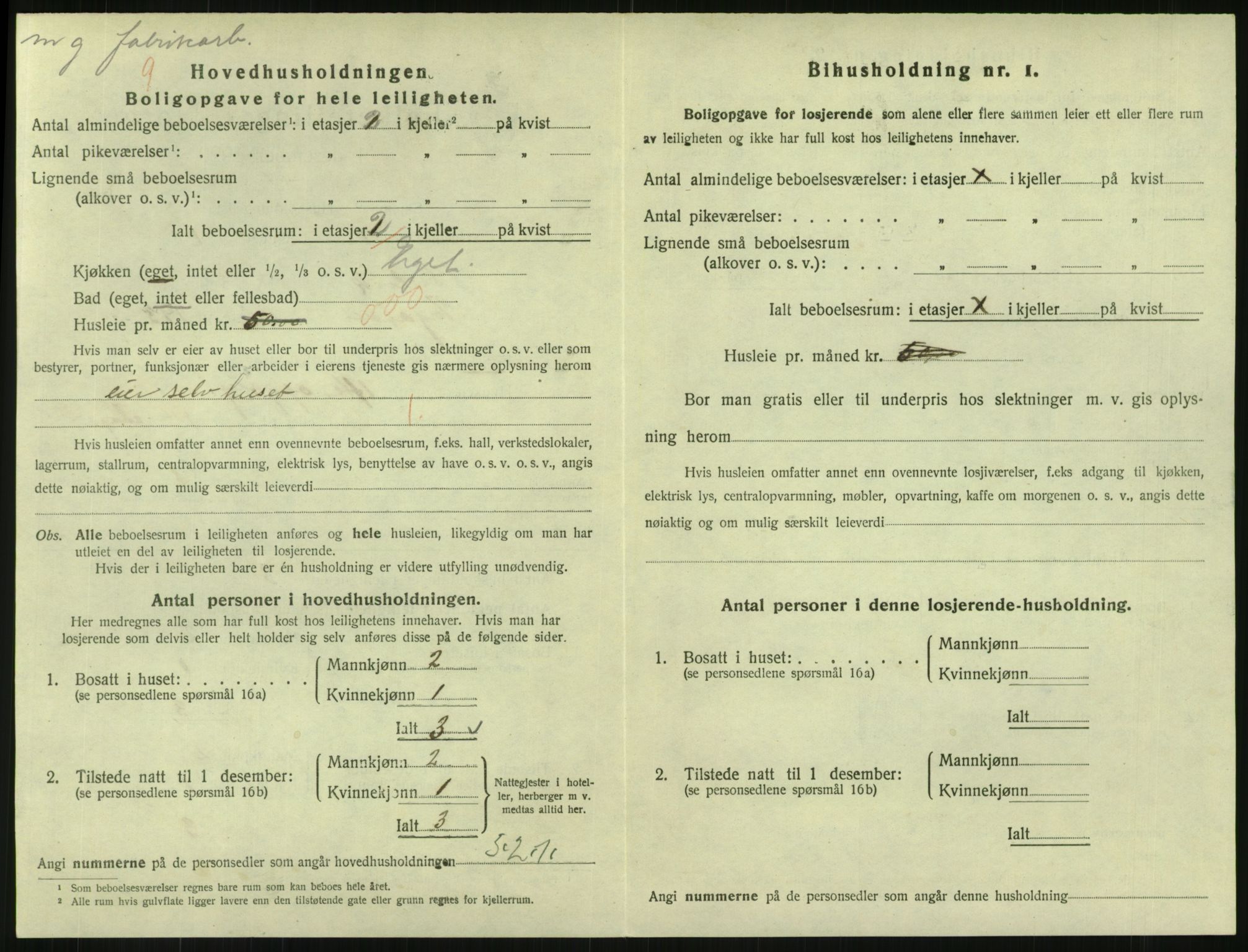 SAKO, 1920 census for Svelvik, 1920, p. 1014