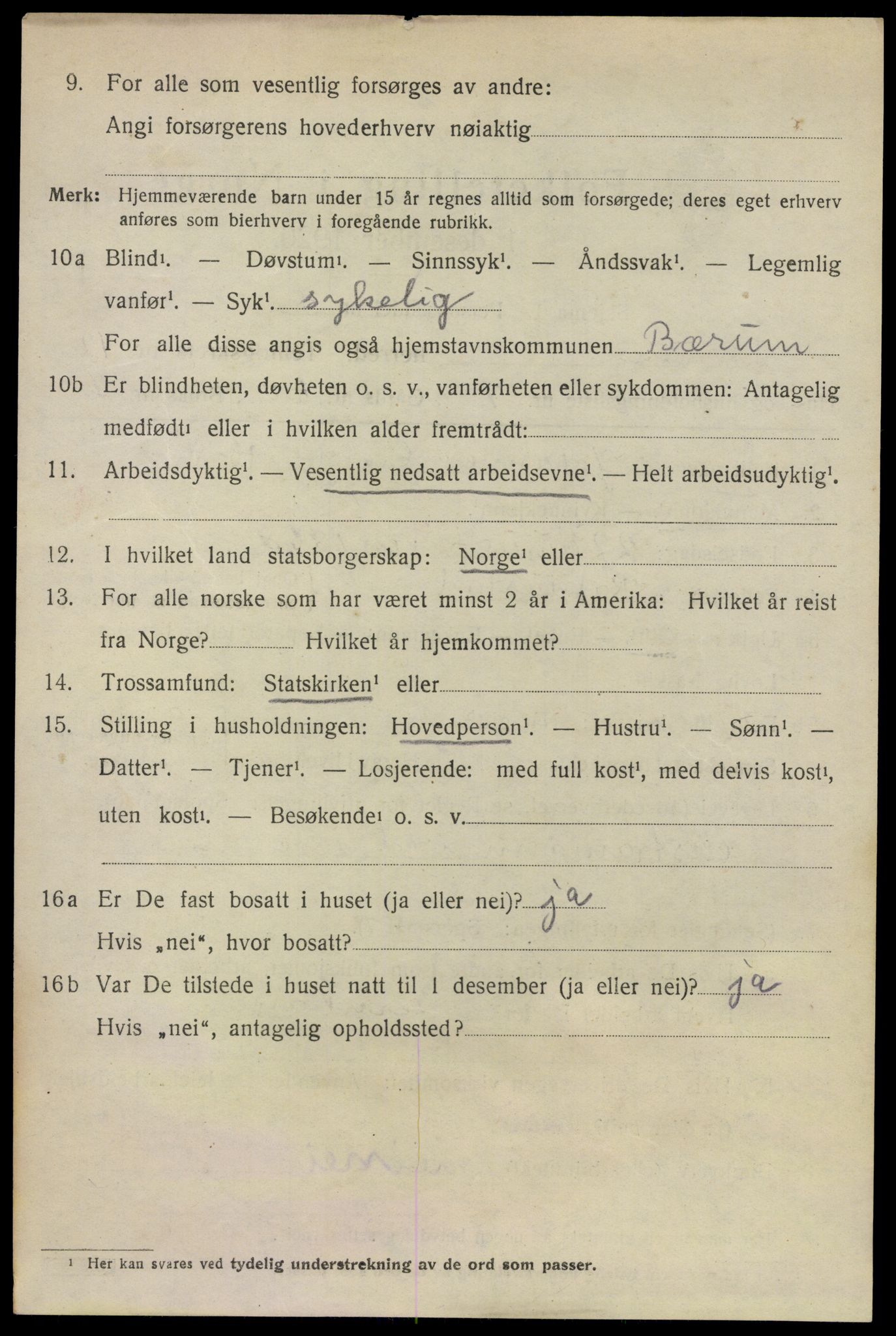 SAO, 1920 census for Bærum, 1920, p. 30923