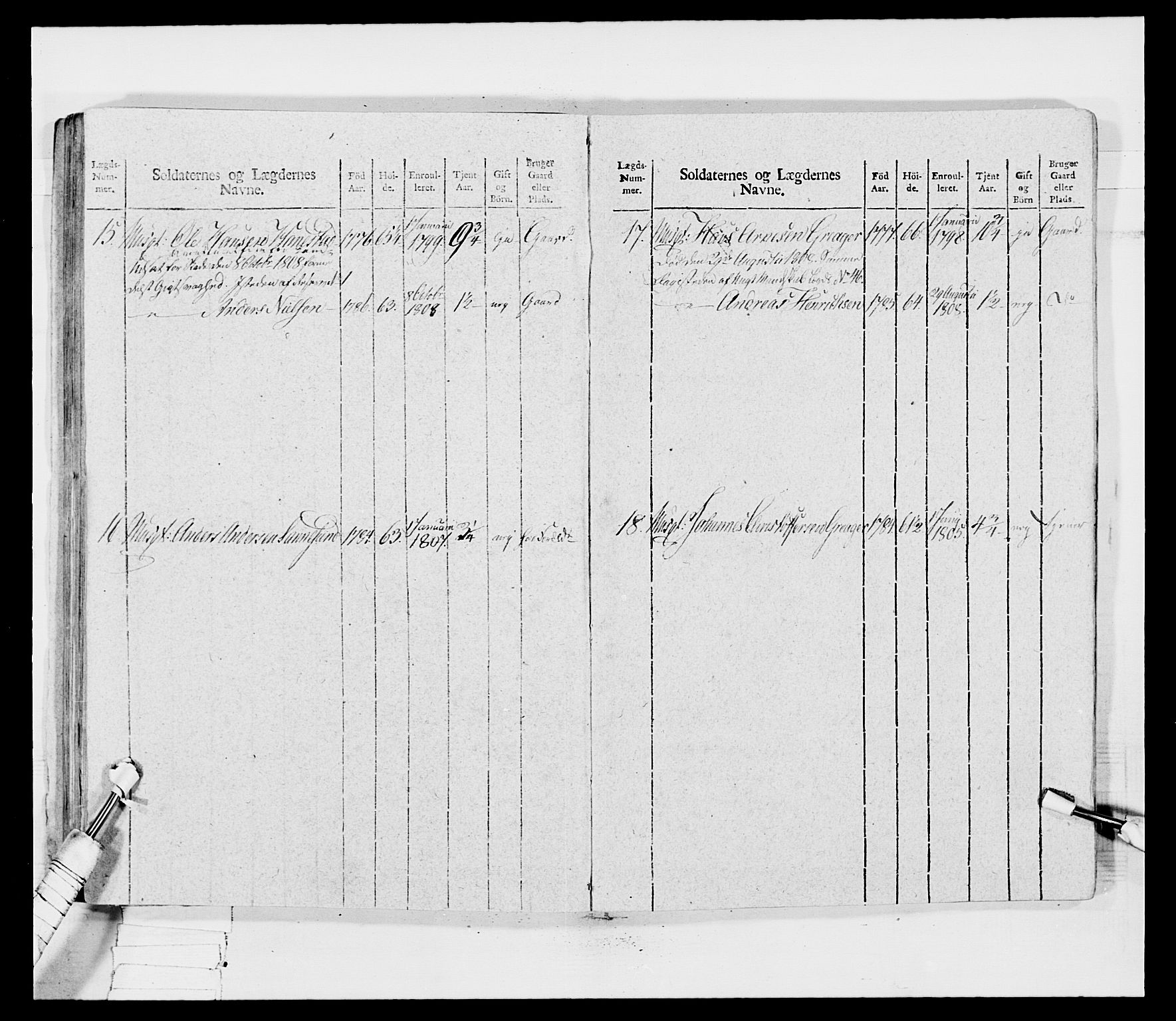 Generalitets- og kommissariatskollegiet, Det kongelige norske kommissariatskollegium, AV/RA-EA-5420/E/Eh/L0030b: Sønnafjelske gevorbne infanteriregiment, 1810, p. 271