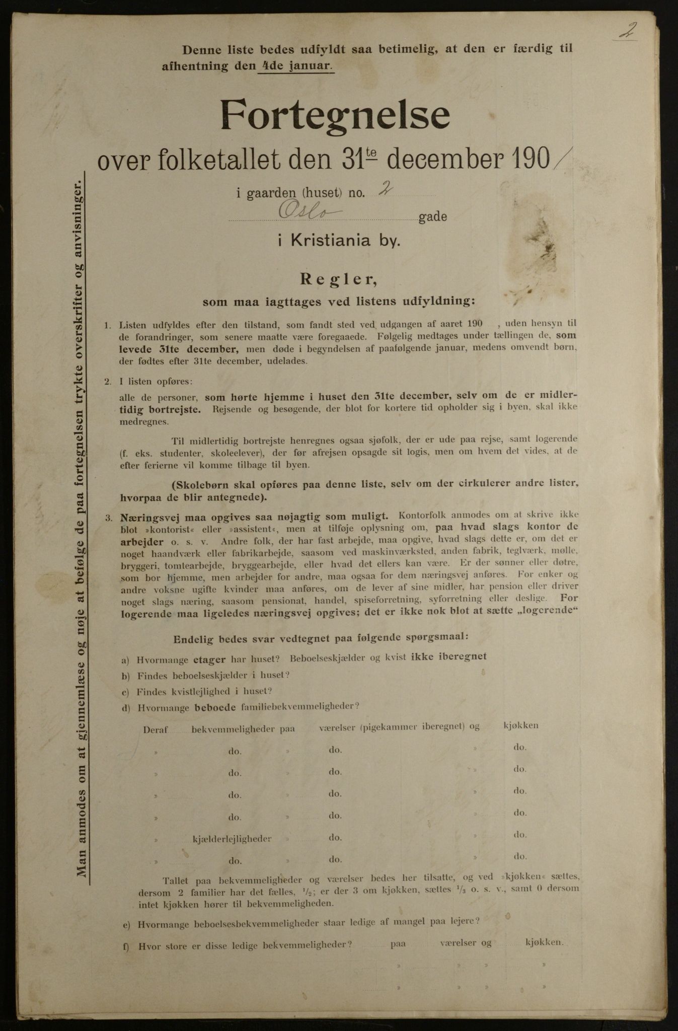 OBA, Municipal Census 1901 for Kristiania, 1901, p. 11788