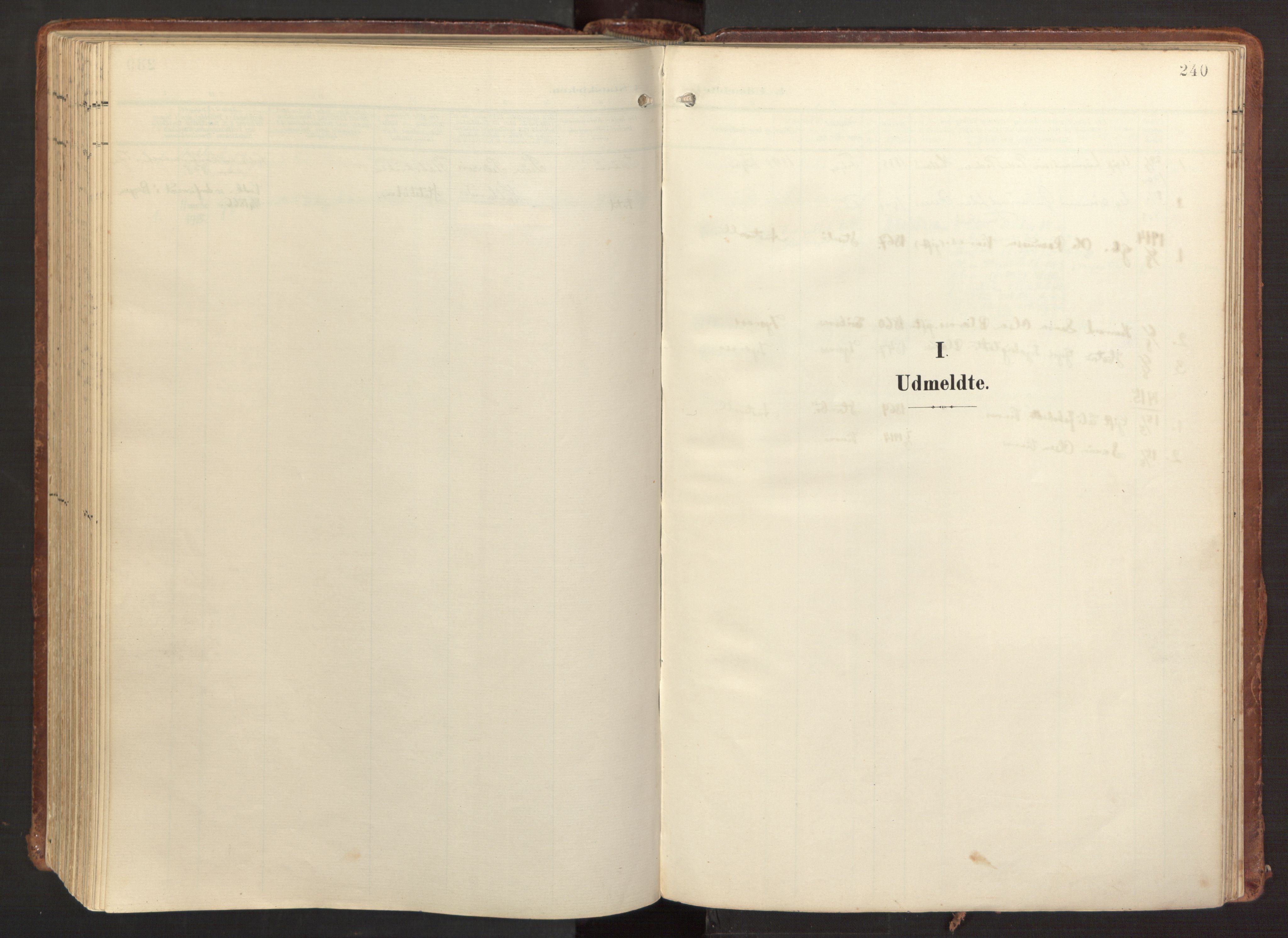 Fitjar sokneprestembete, SAB/A-99926: Parish register (official) no. A 3, 1900-1918, p. 240