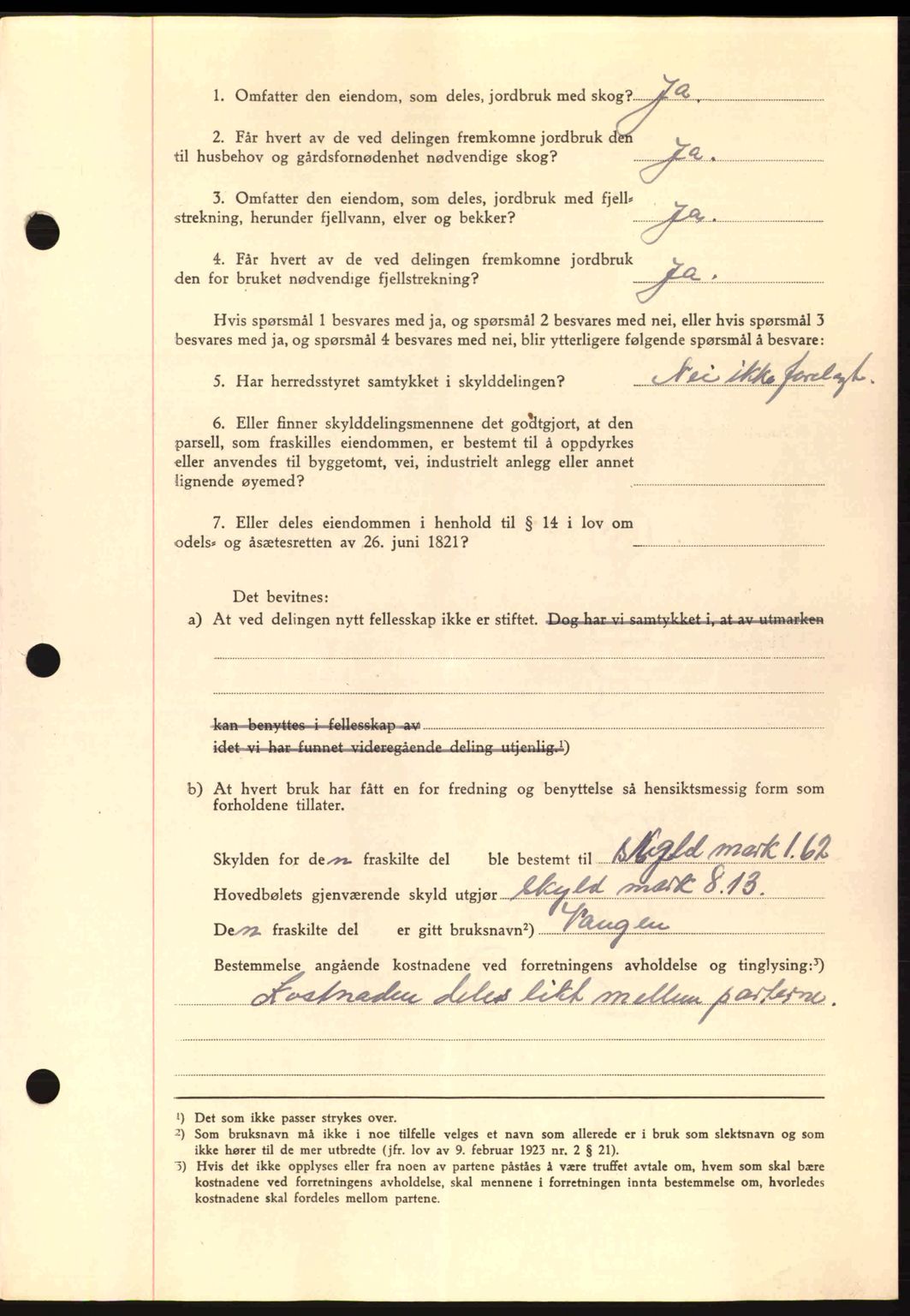 Romsdal sorenskriveri, AV/SAT-A-4149/1/2/2C: Mortgage book no. A14, 1943-1943, Diary no: : 818/1943