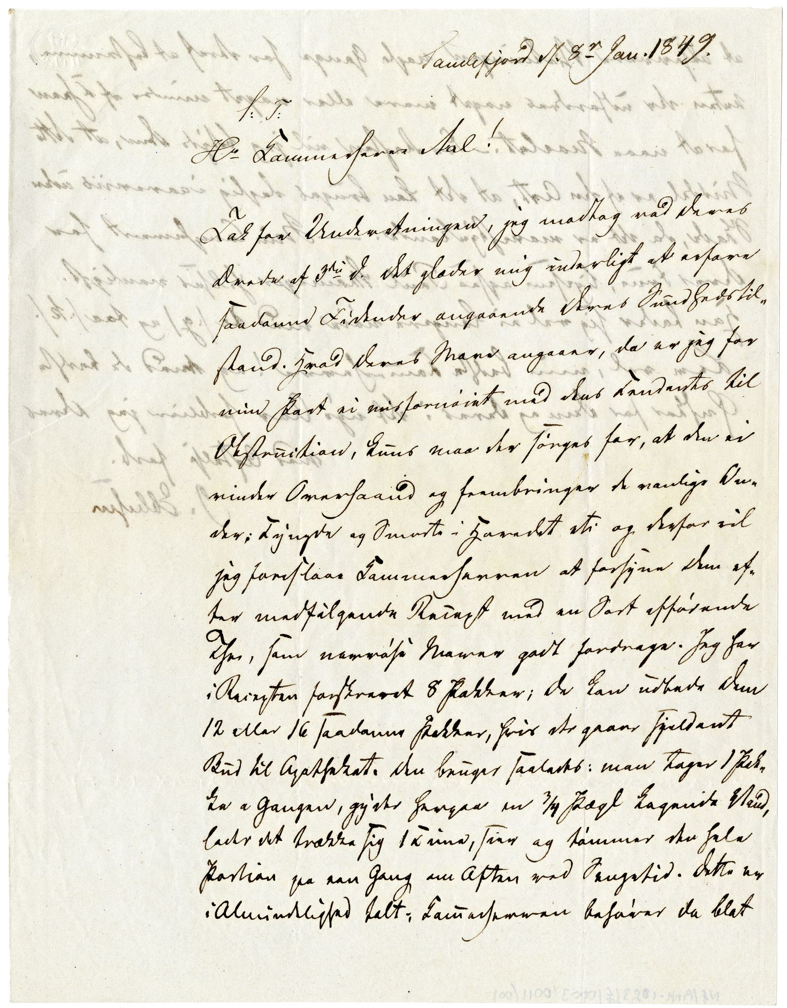 Diderik Maria Aalls brevsamling, NF/Ark-1023/F/L0003: D.M. Aalls brevsamling. D - G, 1797-1889, p. 134