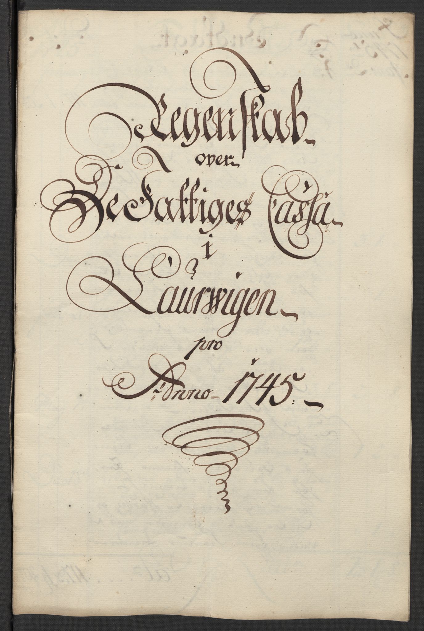 Kristiania tukthus, AV/SAO-A-10644/A/Ad/Adb/L0011: Innkomne skriv, rapporter og regnskap, 1742-1783, p. 30