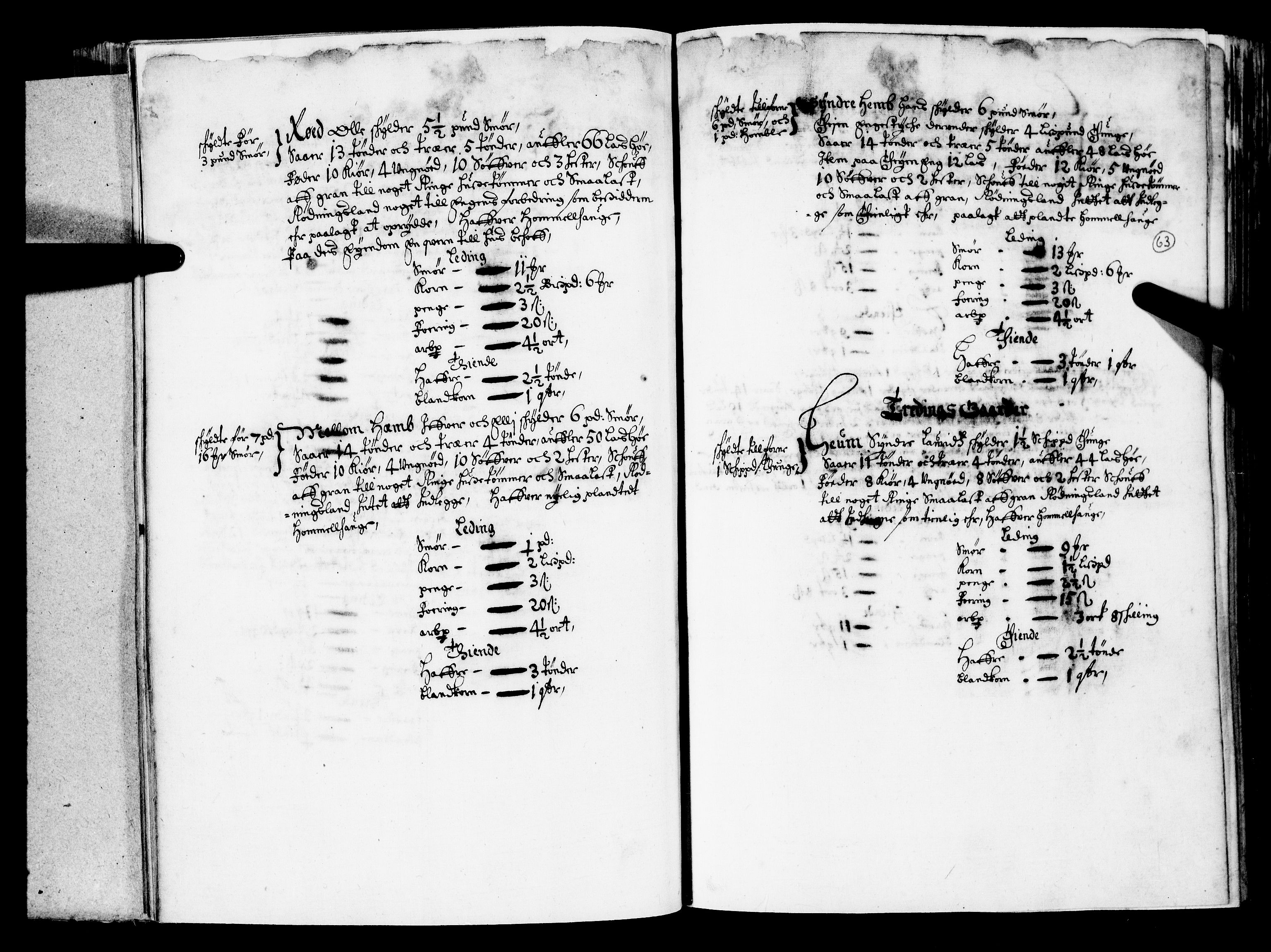 Rentekammeret inntil 1814, Realistisk ordnet avdeling, AV/RA-EA-4070/N/Nb/Nba/L0019: Tønsberg len, 1. del, 1668, p. 62b-63a