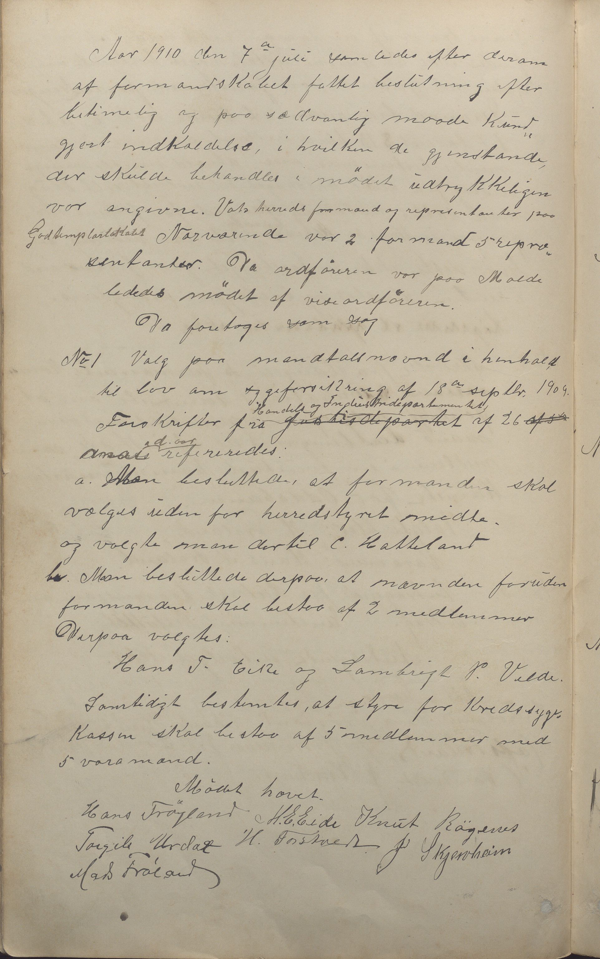 Vats kommune - Formannskapet, IKAR/K-100622/A/L0001: Møtebok, 1890-1911, p. 175b