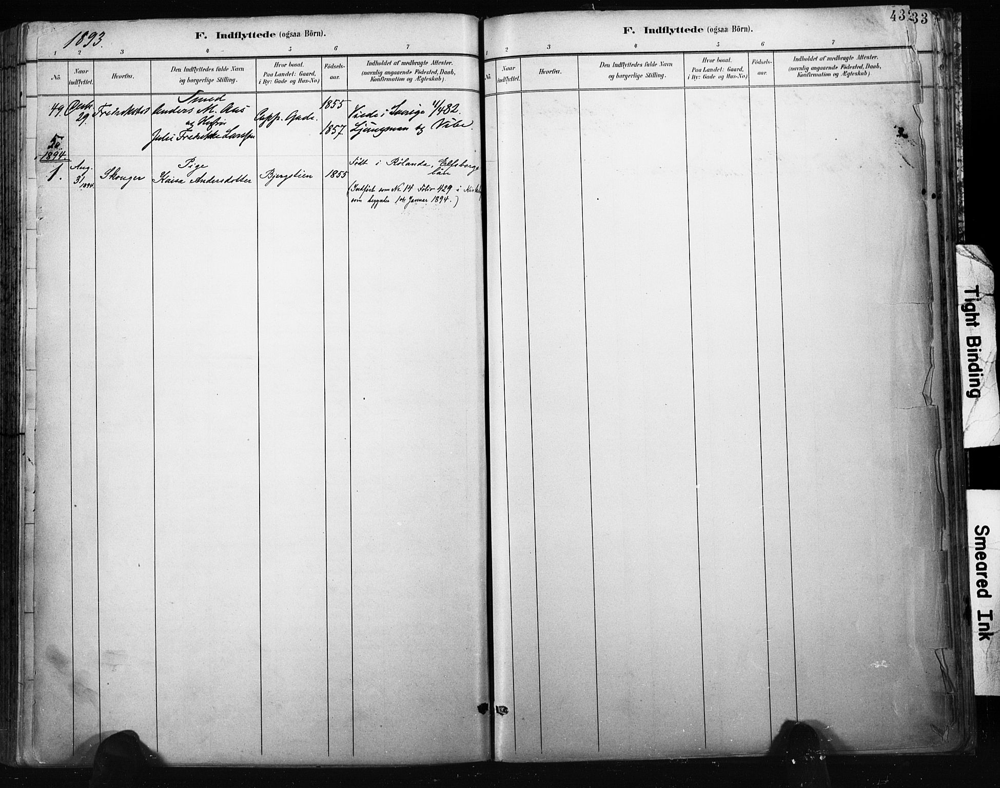 Bragernes kirkebøker, AV/SAKO-A-6/F/Fb/L0007: Parish register (official) no. II 7, 1885-1893, p. 432