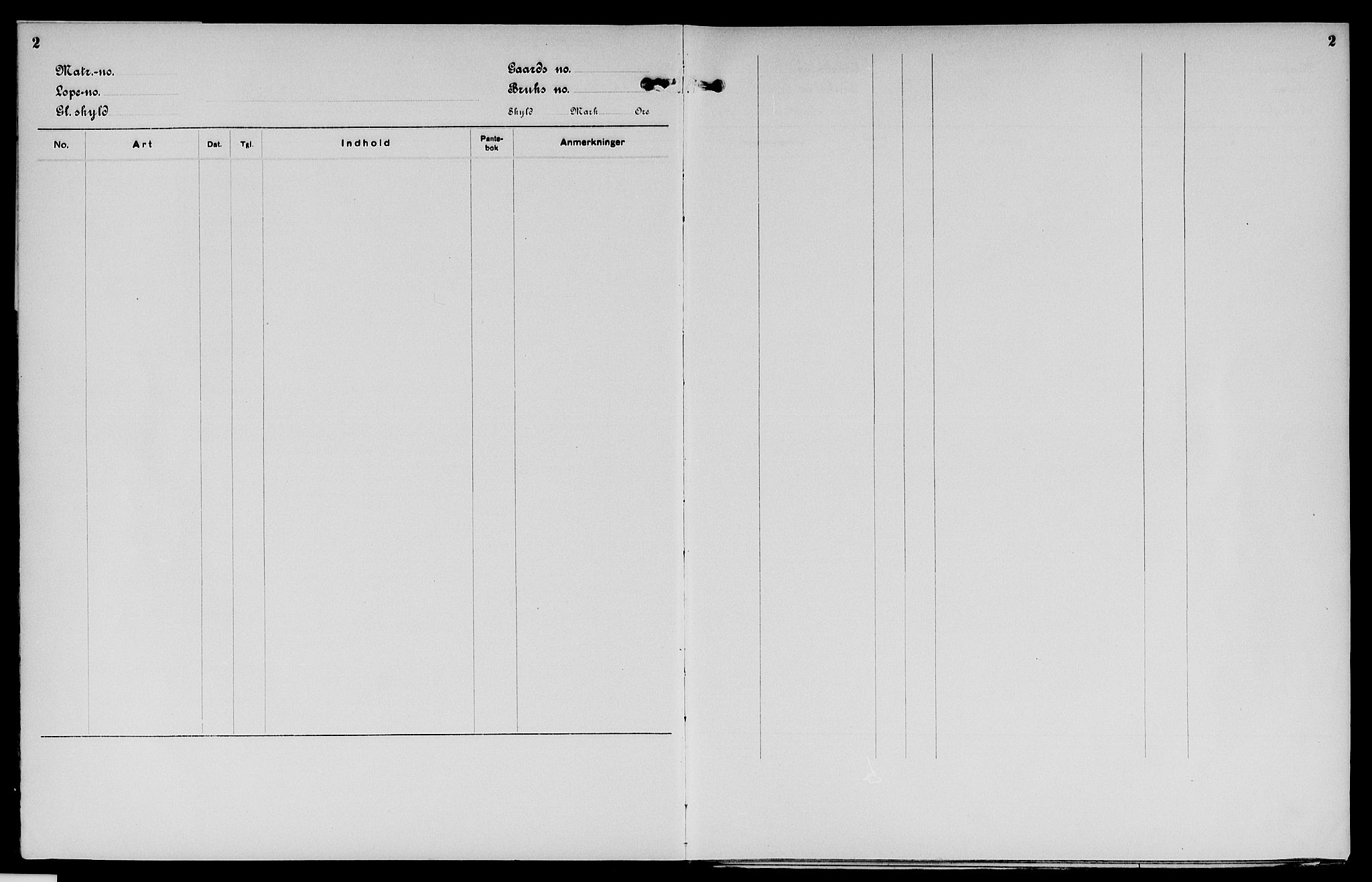 Vinger og Odal sorenskriveri, SAH/TING-022/H/Ha/Hac/Hacc/L0006: Mortgage register no. 3.6, 1923, p. 2