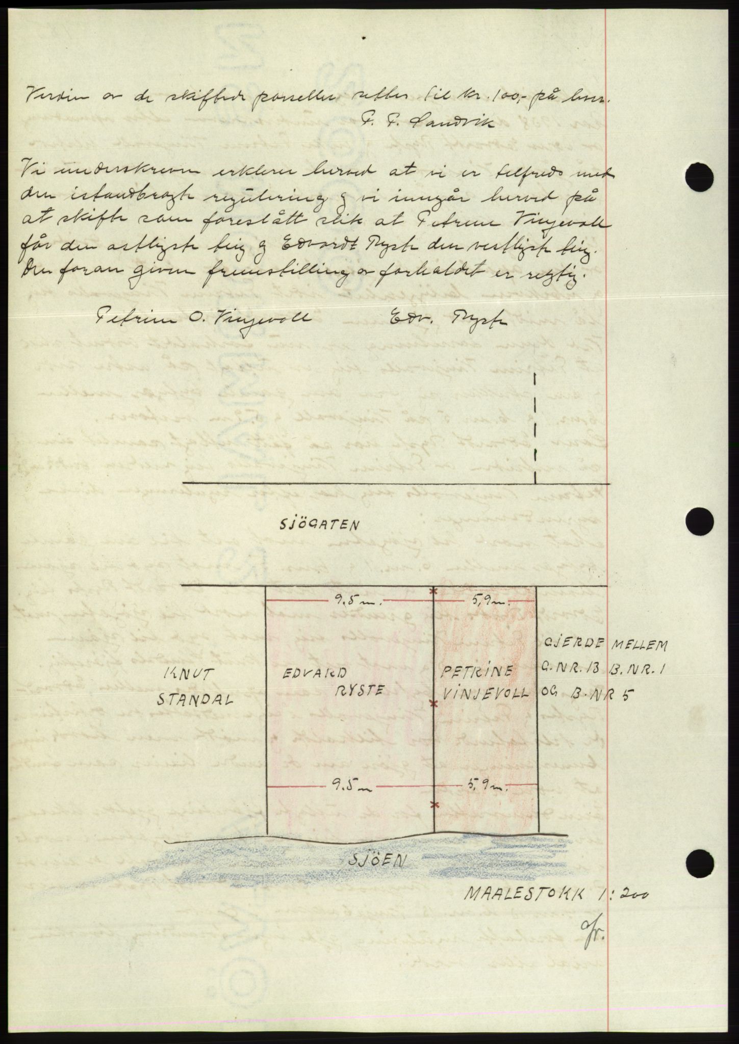 Søre Sunnmøre sorenskriveri, AV/SAT-A-4122/1/2/2C/L0065: Mortgage book no. 59, 1938-1938, Diary no: : 576/1938