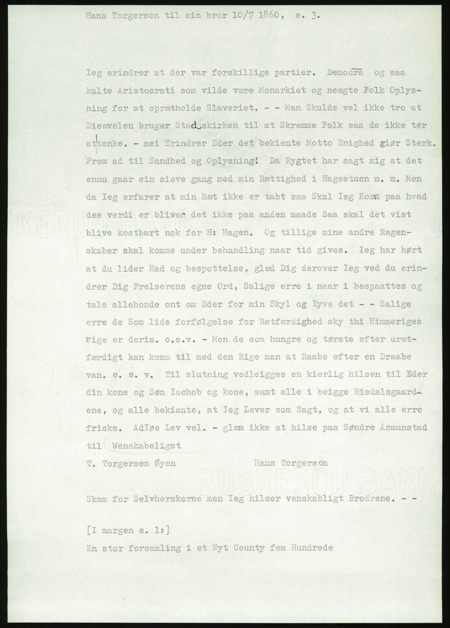 Samlinger til kildeutgivelse, Amerikabrevene, AV/RA-EA-4057/F/L0011: Innlån fra Oppland: Bræin - Knudsen, 1838-1914, p. 509