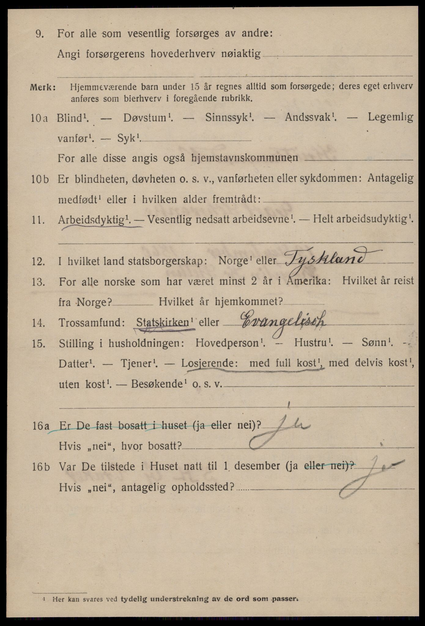 SAT, 1920 census for Kristiansund, 1920, p. 22068