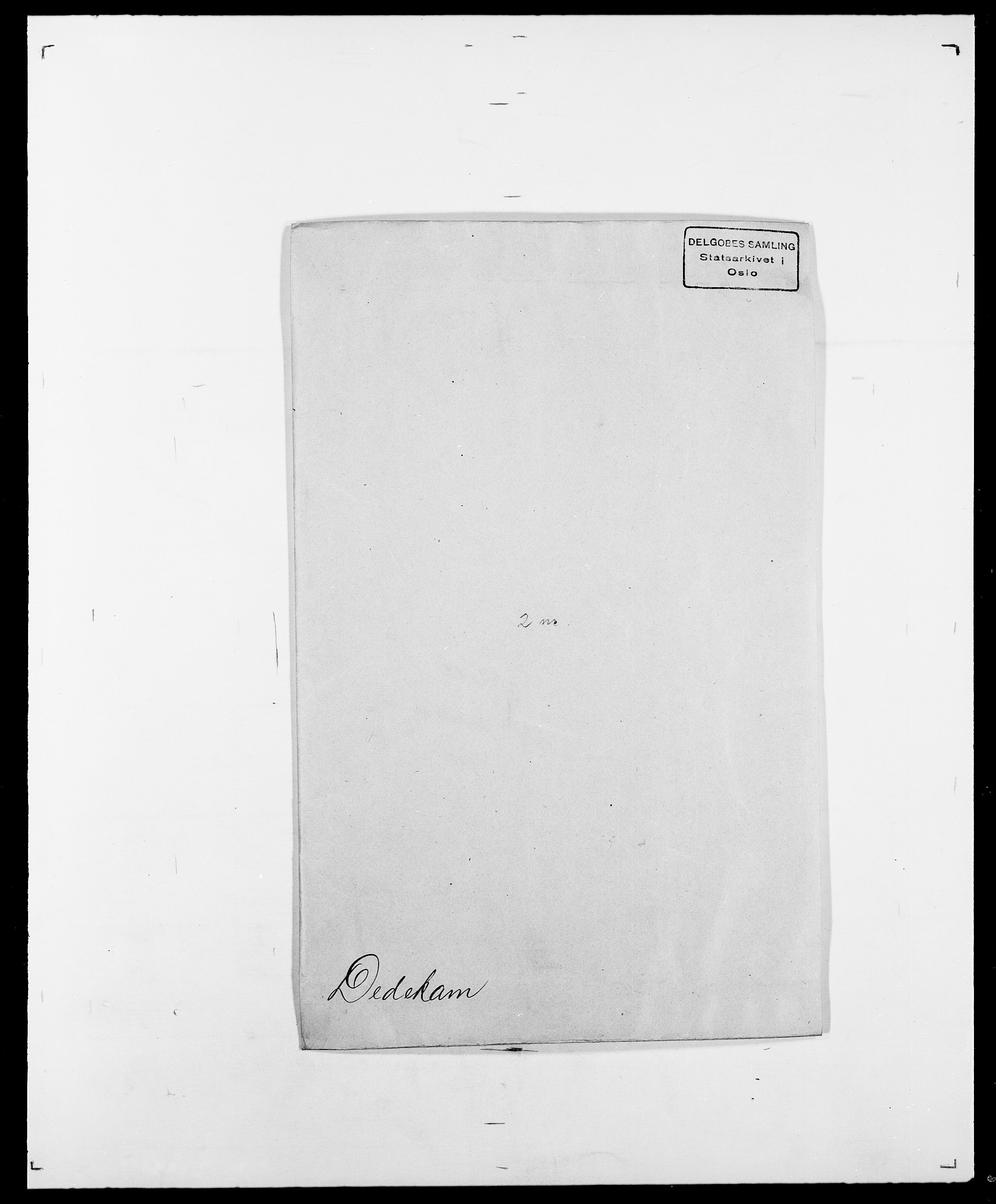 Delgobe, Charles Antoine - samling, SAO/PAO-0038/D/Da/L0009: Dahl - v. Düren, p. 403