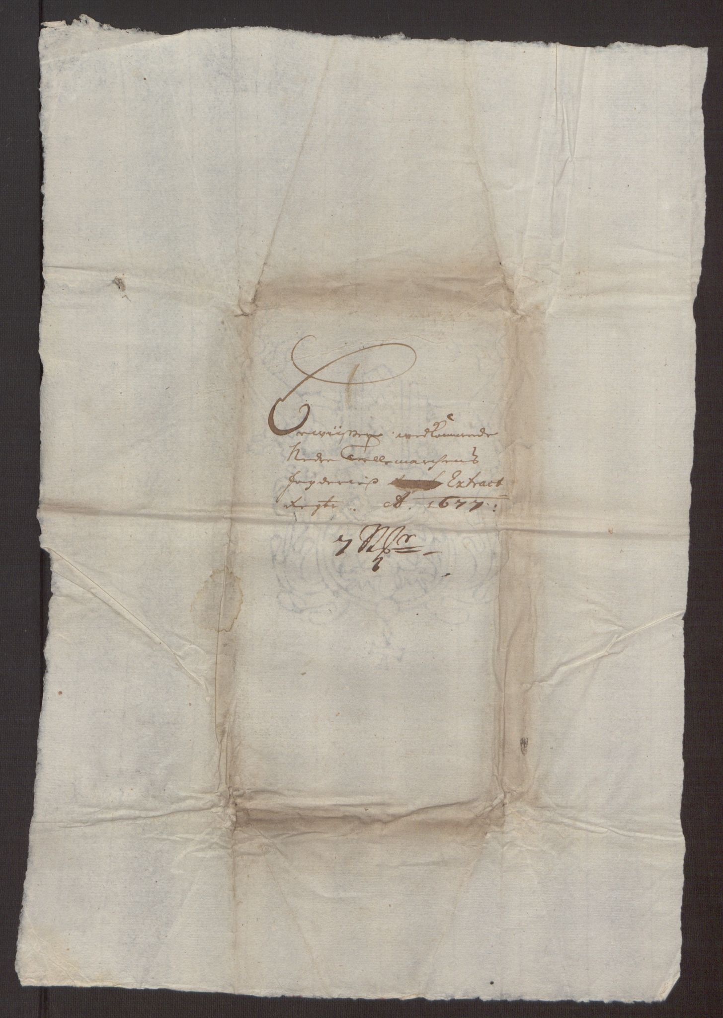 Rentekammeret inntil 1814, Reviderte regnskaper, Fogderegnskap, RA/EA-4092/R35/L2068: Fogderegnskap Øvre og Nedre Telemark, 1677, p. 209