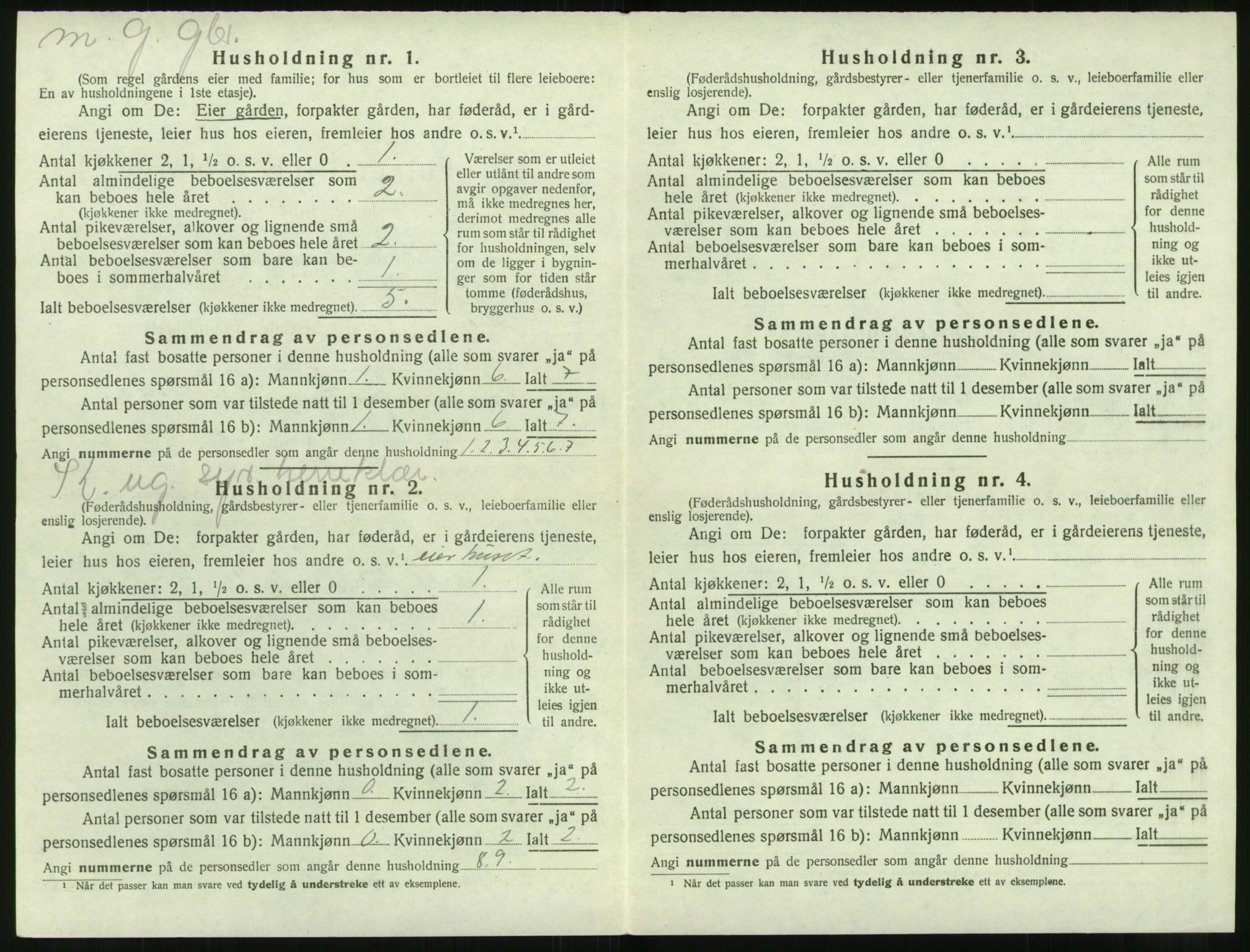 SAT, 1920 census for Herøy (MR), 1920, p. 468