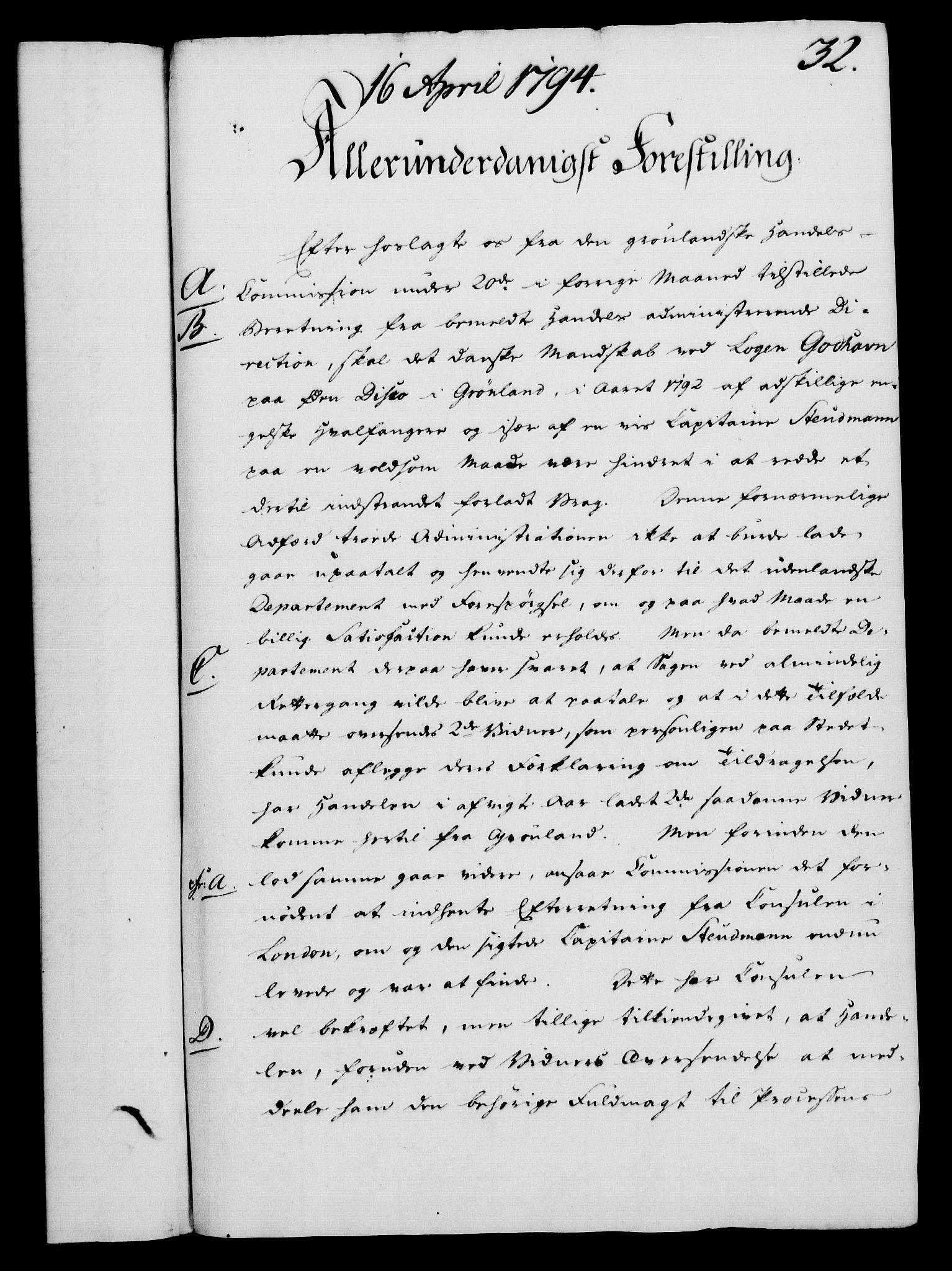 Rentekammeret, Kammerkanselliet, AV/RA-EA-3111/G/Gf/Gfa/L0076: Norsk relasjons- og resolusjonsprotokoll (merket RK 52.76), 1794, p. 170