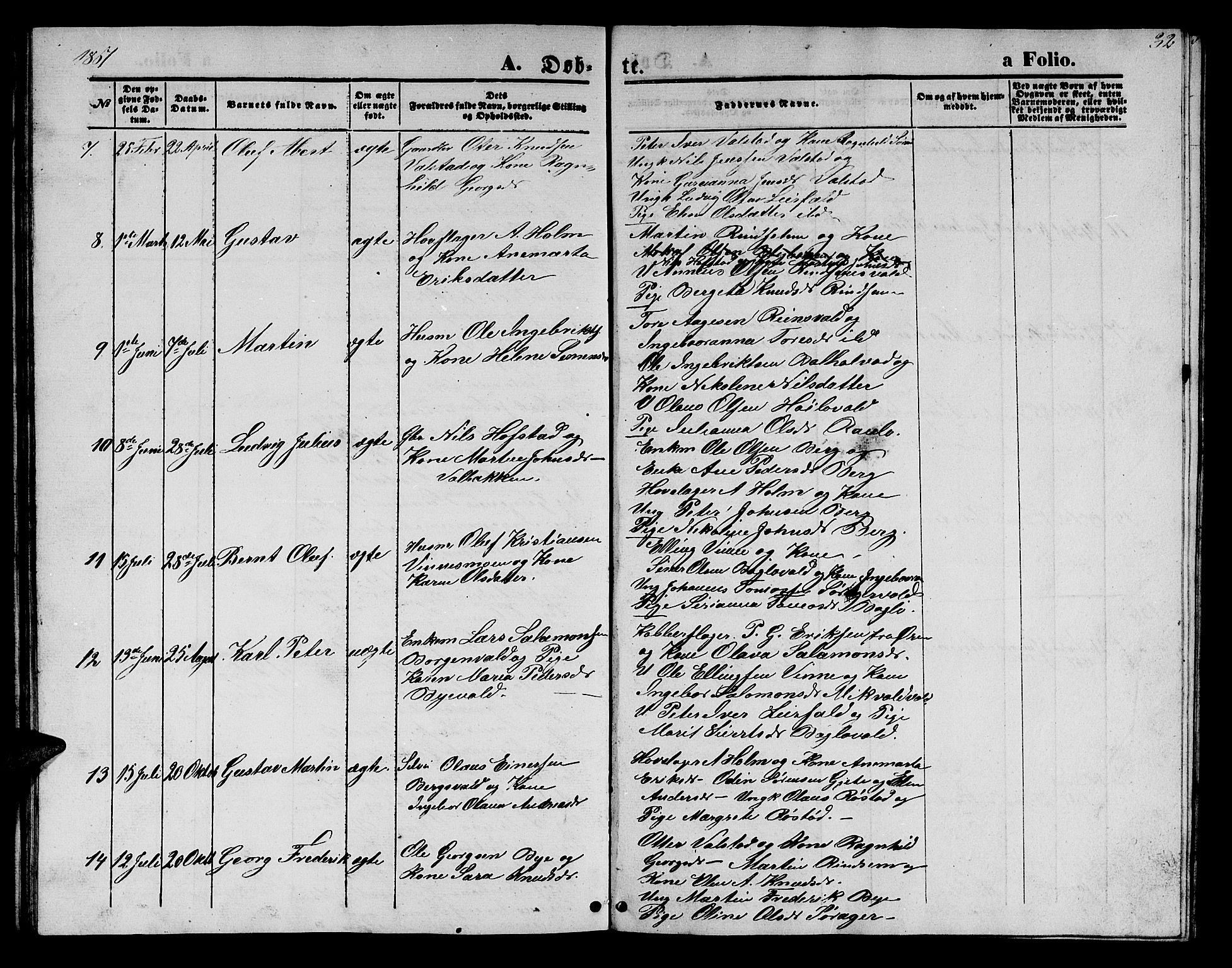 Ministerialprotokoller, klokkerbøker og fødselsregistre - Nord-Trøndelag, AV/SAT-A-1458/726/L0270: Parish register (copy) no. 726C01, 1858-1868, p. 32