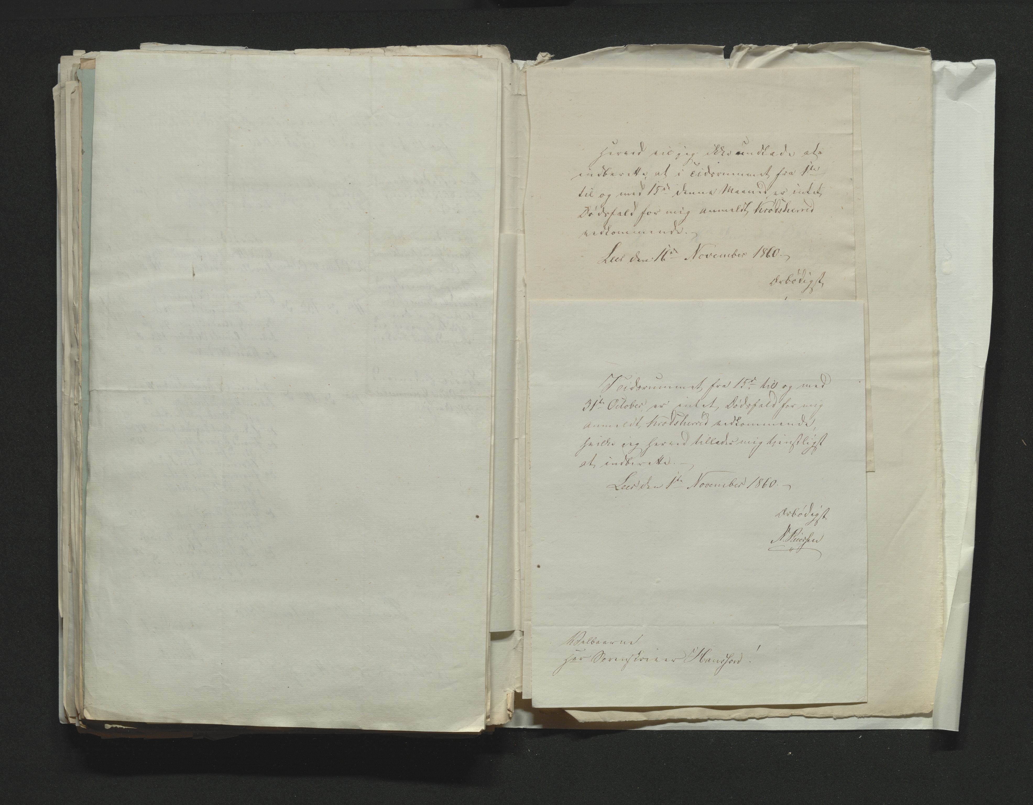 Eiker, Modum og Sigdal sorenskriveri, AV/SAKO-A-123/H/Ha/Hab/L0010: Dødsfallsmeldinger, 1858-1861, p. 387