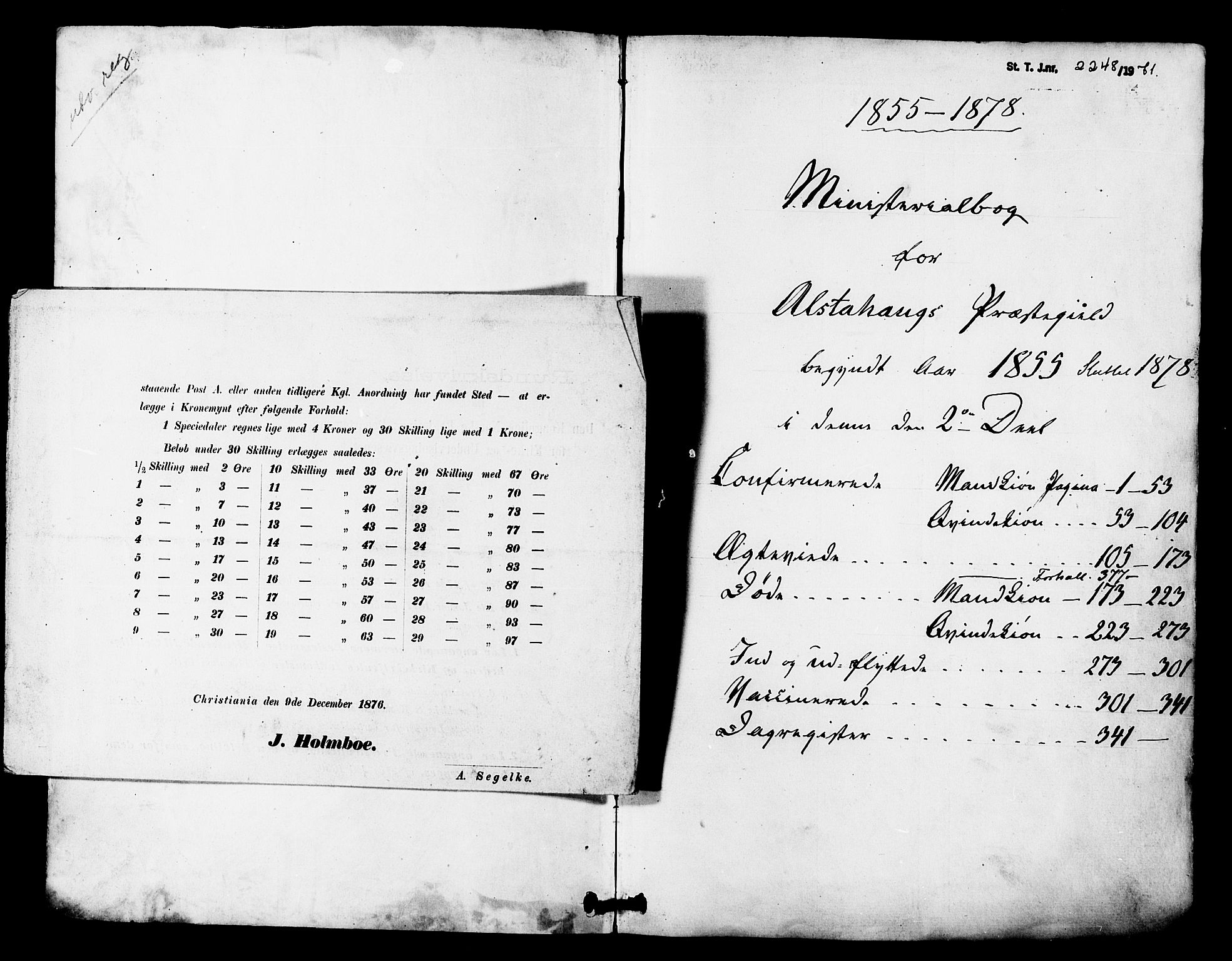 Ministerialprotokoller, klokkerbøker og fødselsregistre - Nordland, SAT/A-1459/830/L0448: Parish register (official) no. 830A12, 1855-1878