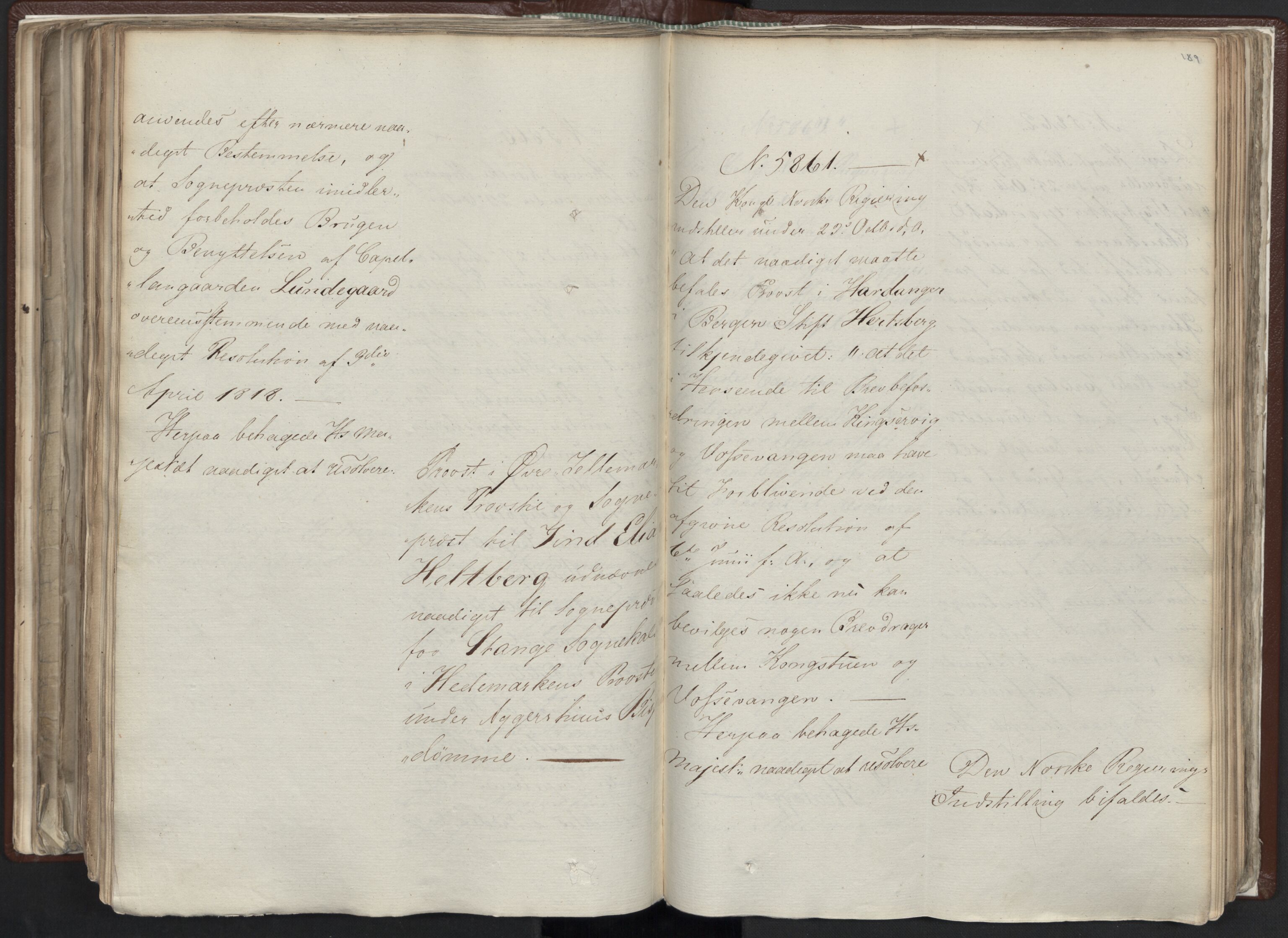 Statsrådssekretariatet, AV/RA-S-1001/A/Ab/L0012: Kgl. res. nr. 5679-6008 II, 1821, p. 188b-189a