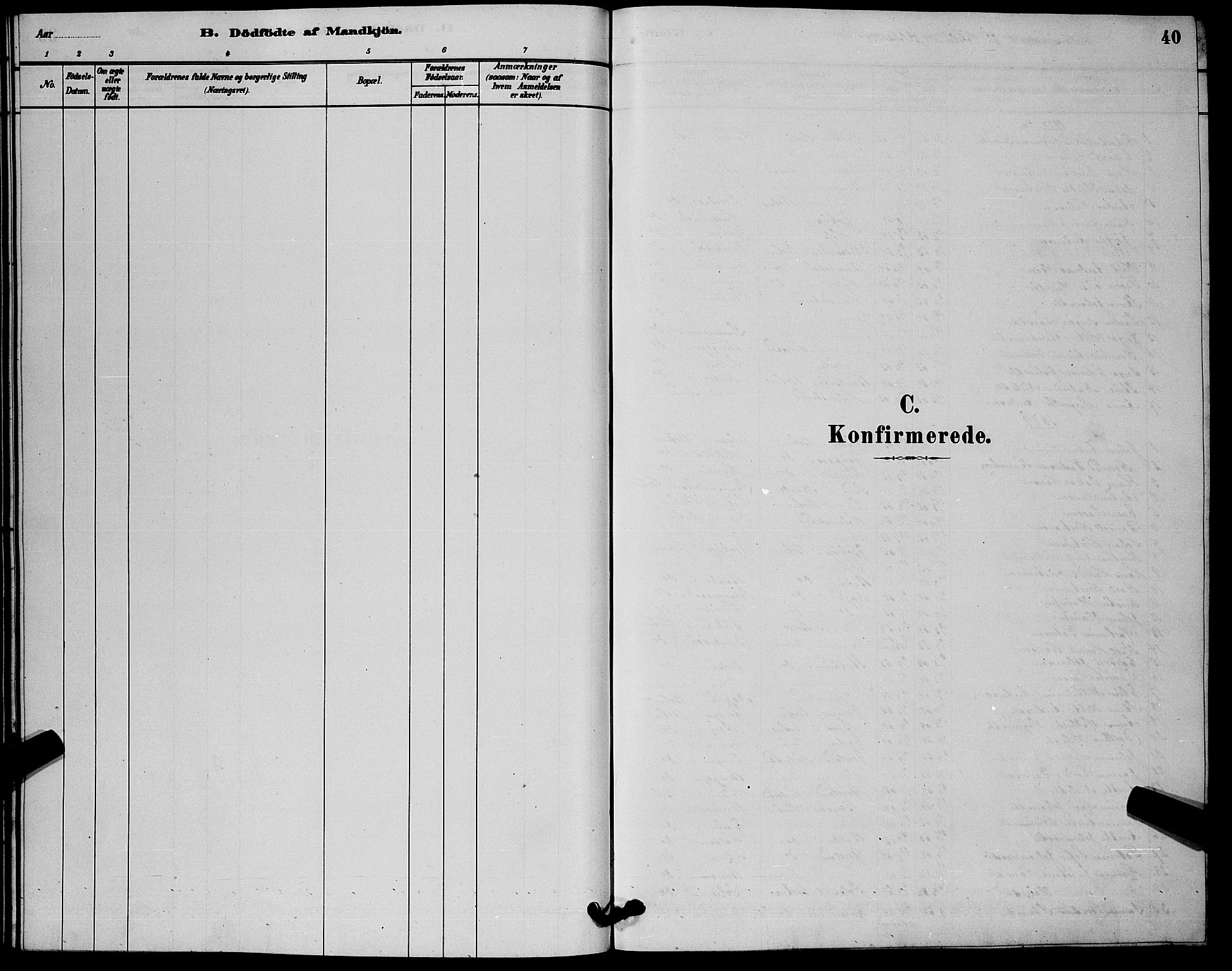 Botne kirkebøker, SAKO/A-340/G/Ga/L0003: Parish register (copy) no. I 3, 1878-1898, p. 40