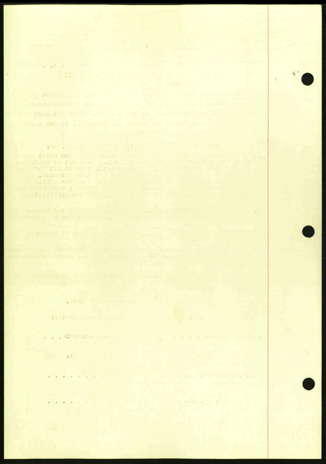 Kristiansund byfogd, SAT/A-4587/A/27: Mortgage book no. 33, 1939-1941, Diary no: : 429/1940