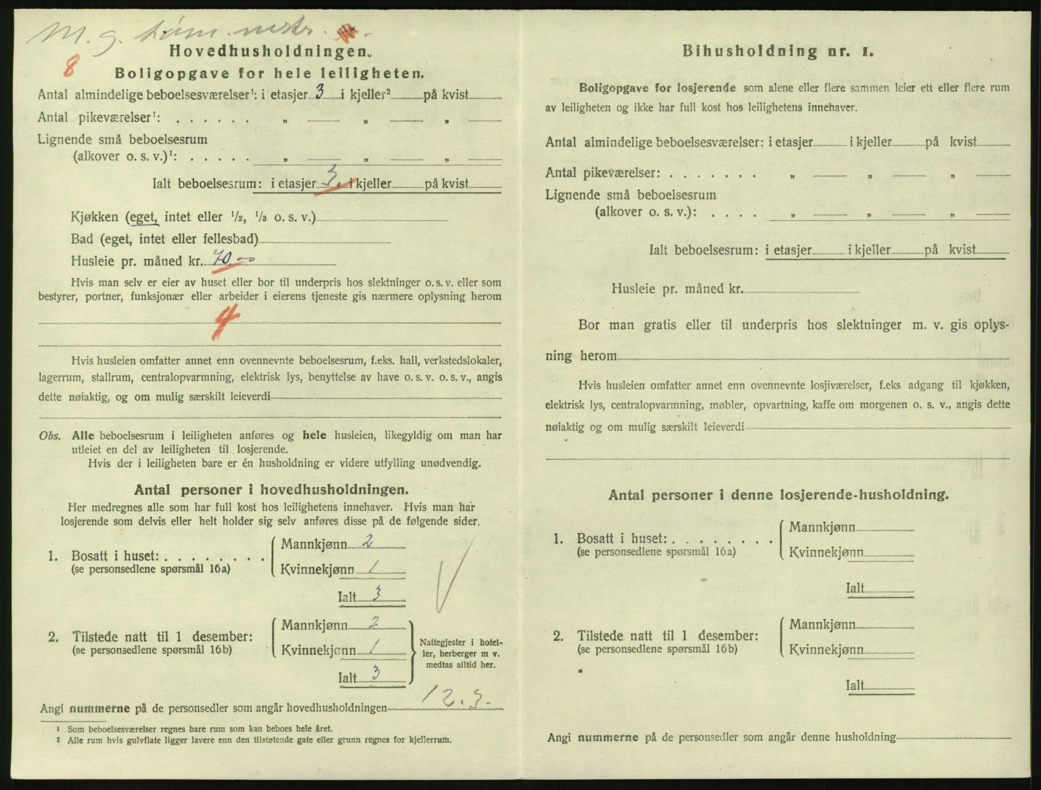 SAKO, 1920 census for Larvik, 1920, p. 3763