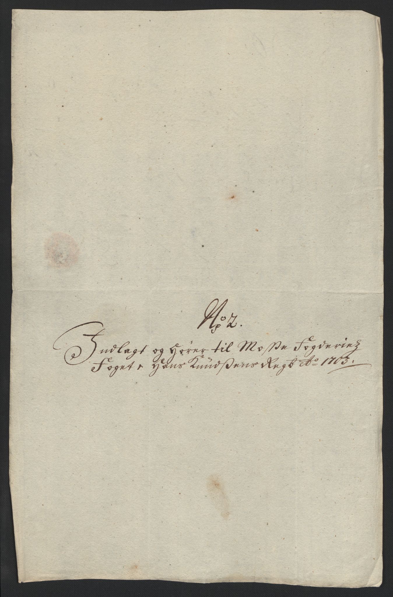 Rentekammeret inntil 1814, Reviderte regnskaper, Fogderegnskap, RA/EA-4092/R04/L0132: Fogderegnskap Moss, Onsøy, Tune, Veme og Åbygge, 1703-1704, p. 34