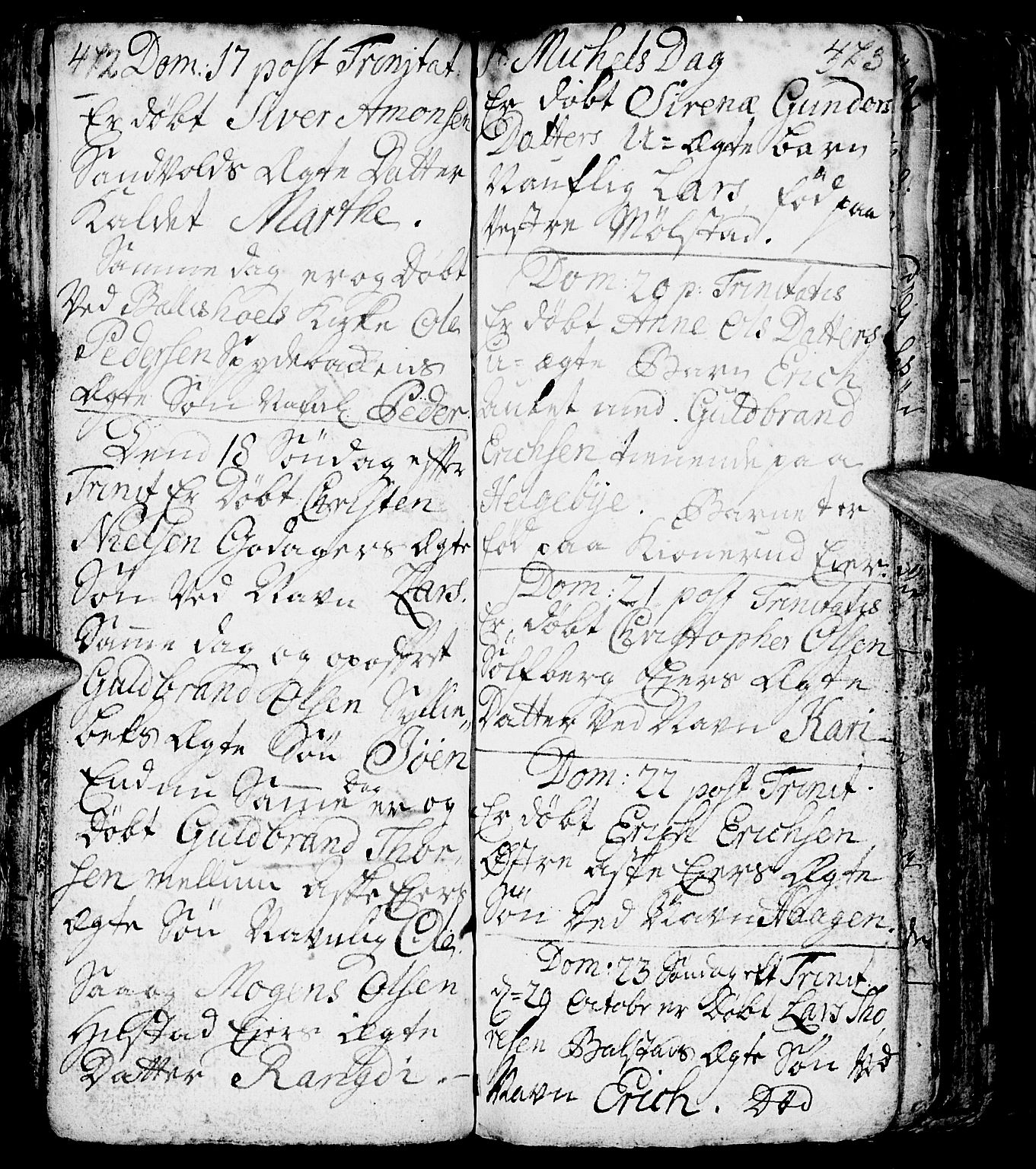 Nes prestekontor, Hedmark, AV/SAH-PREST-020/L/La/L0001: Parish register (copy) no. 1, 1663-1784, p. 472-473