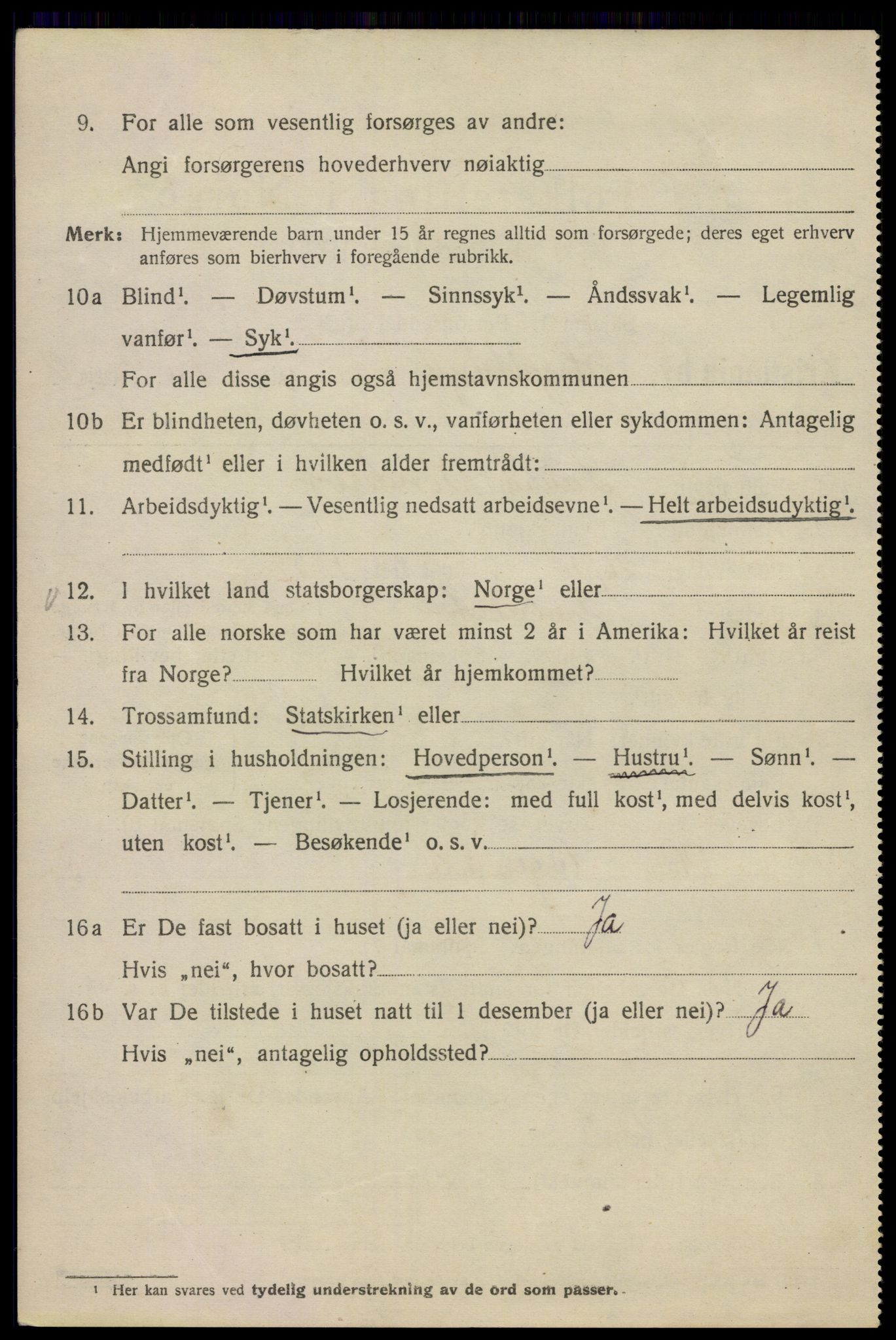 SAO, 1920 census for Kristiania, 1920, p. 299060