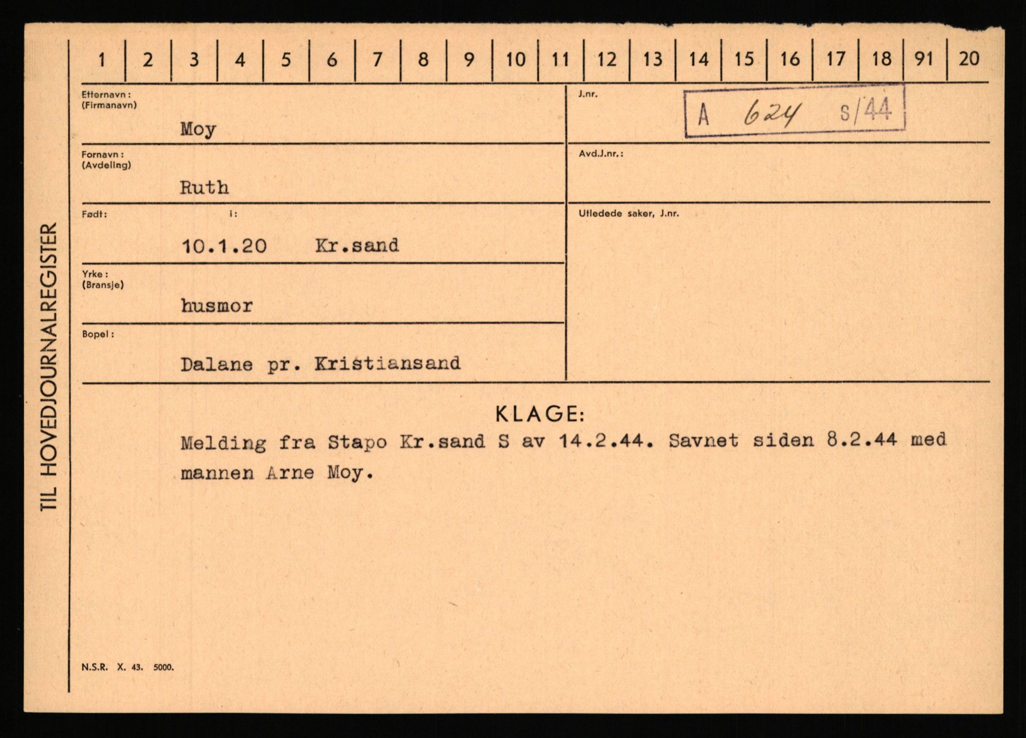 Statspolitiet - Hovedkontoret / Osloavdelingen, AV/RA-S-1329/C/Ca/L0011: Molberg - Nøstvold, 1943-1945, p. 363