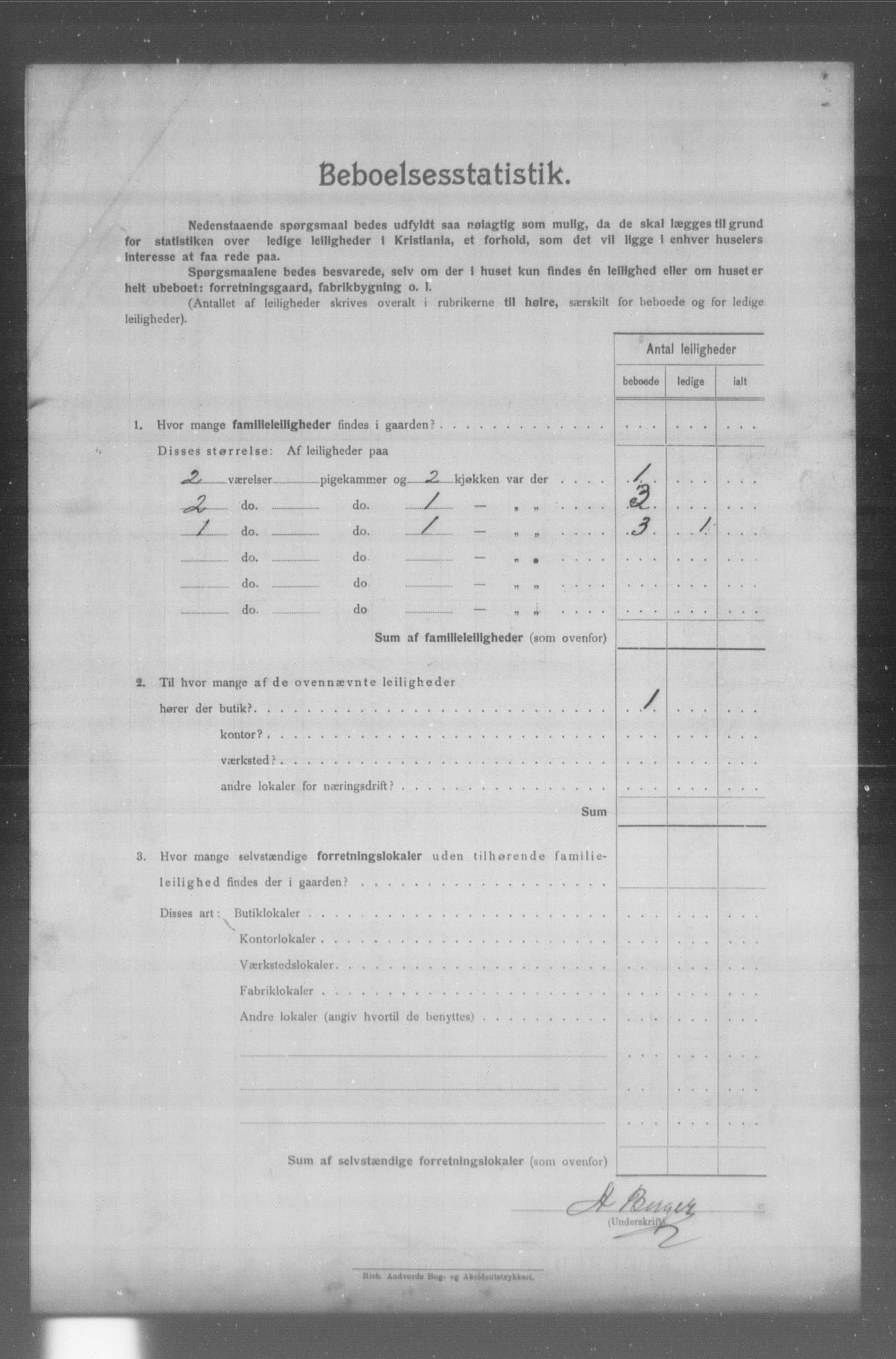 OBA, Municipal Census 1904 for Kristiania, 1904, p. 20146