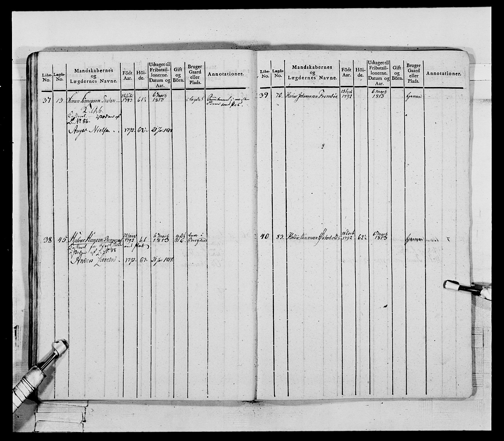 Generalitets- og kommissariatskollegiet, Det kongelige norske kommissariatskollegium, AV/RA-EA-5420/E/Eh/L0118: Telemarkske nasjonale infanteriregiment, 1814, p. 53