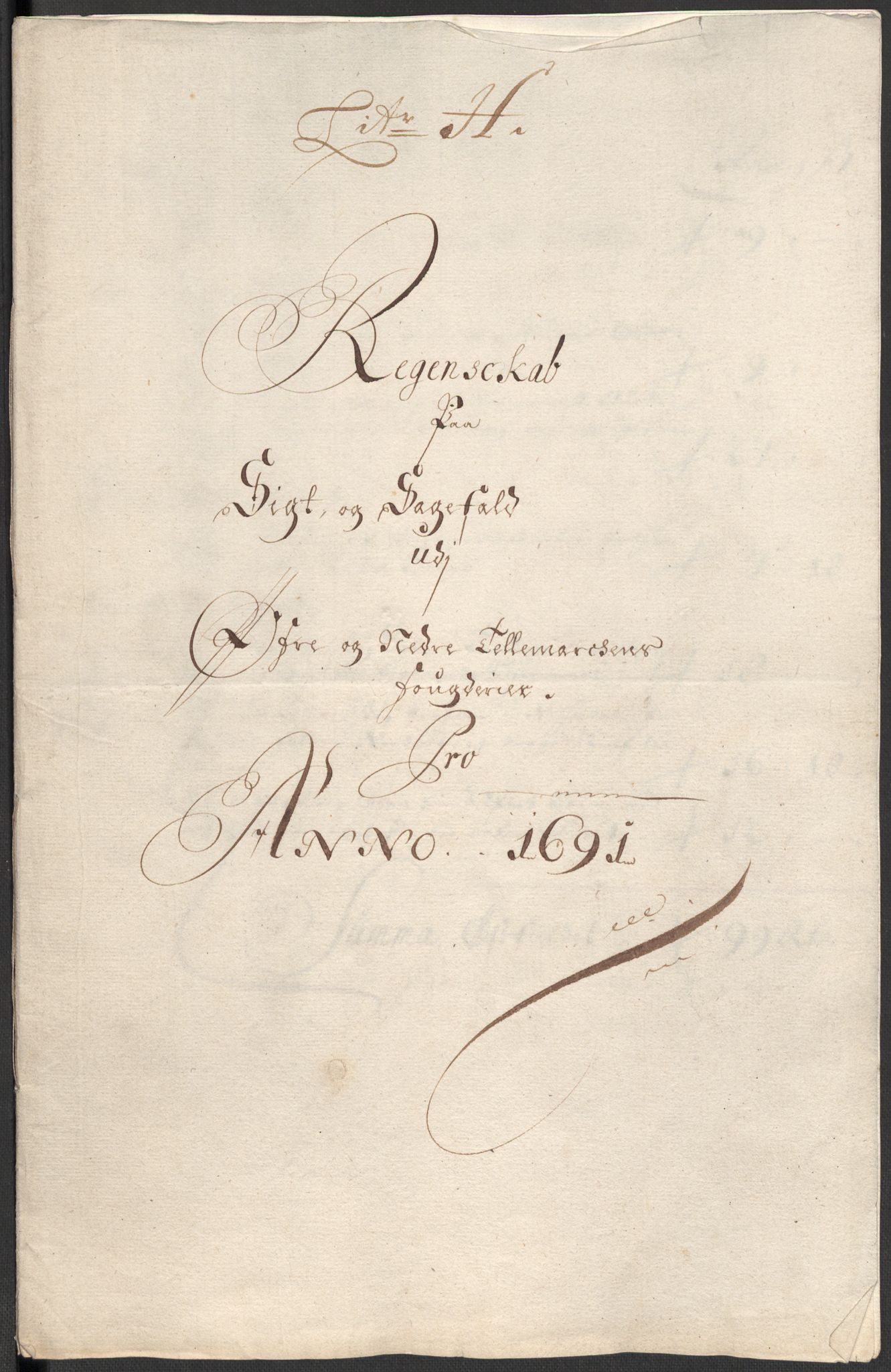 Rentekammeret inntil 1814, Reviderte regnskaper, Fogderegnskap, RA/EA-4092/R35/L2089: Fogderegnskap Øvre og Nedre Telemark, 1690-1692, p. 149