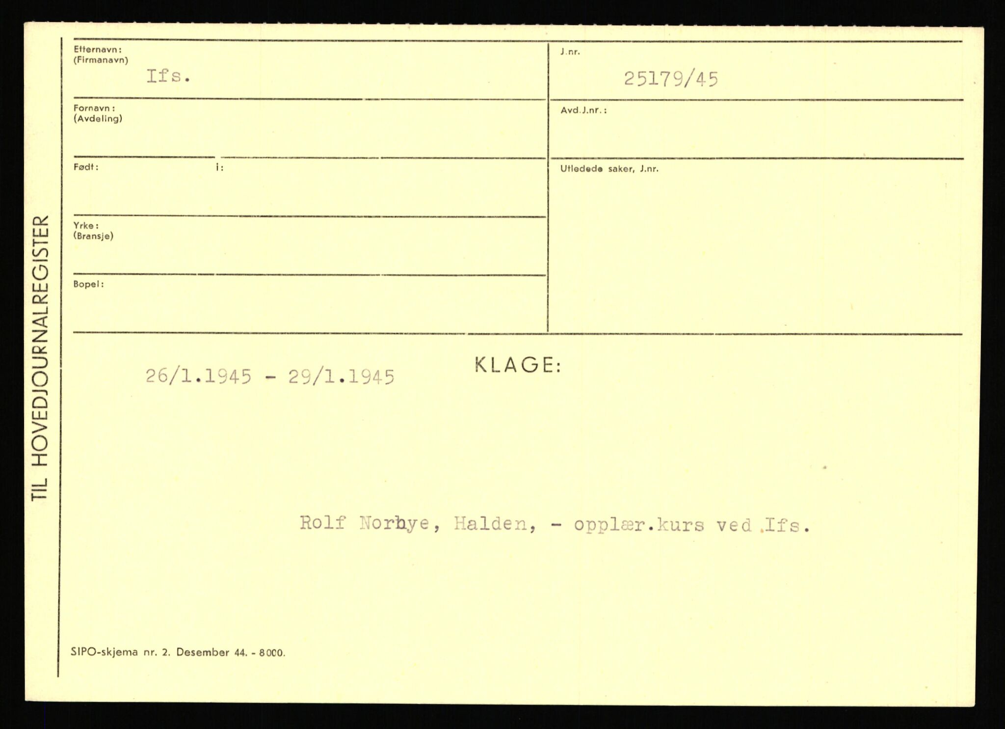 Statspolitiet - Hovedkontoret / Osloavdelingen, AV/RA-S-1329/C/Ca/L0007: Hol - Joelsen, 1943-1945, p. 2068