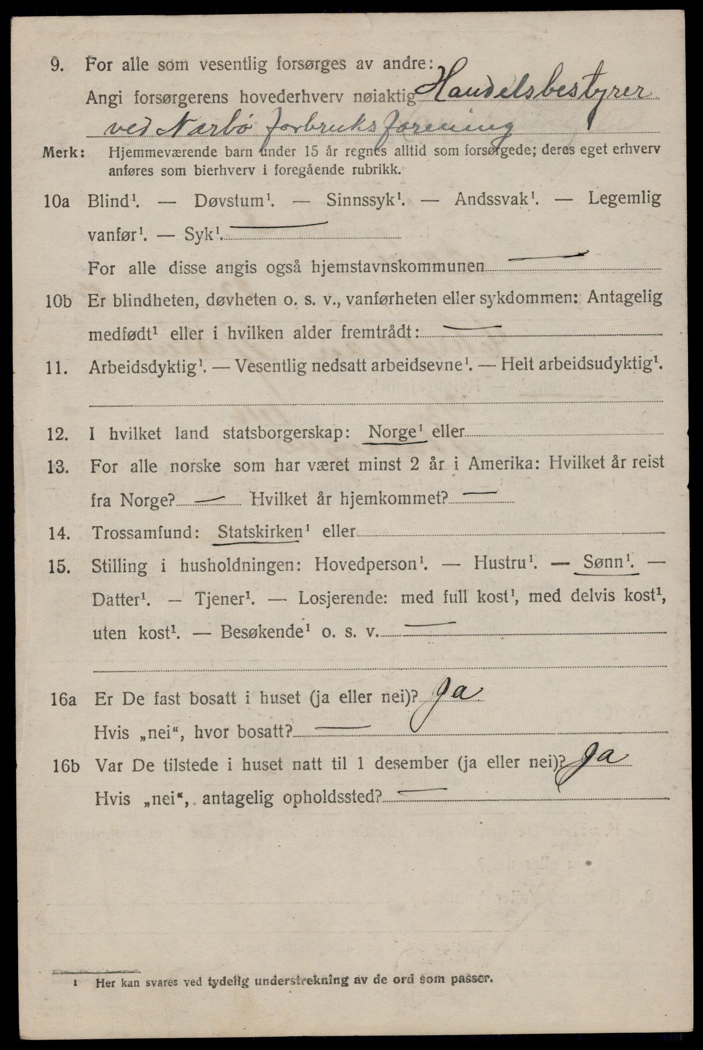 SAST, 1920 census for Nærbø, 1920, p. 3620