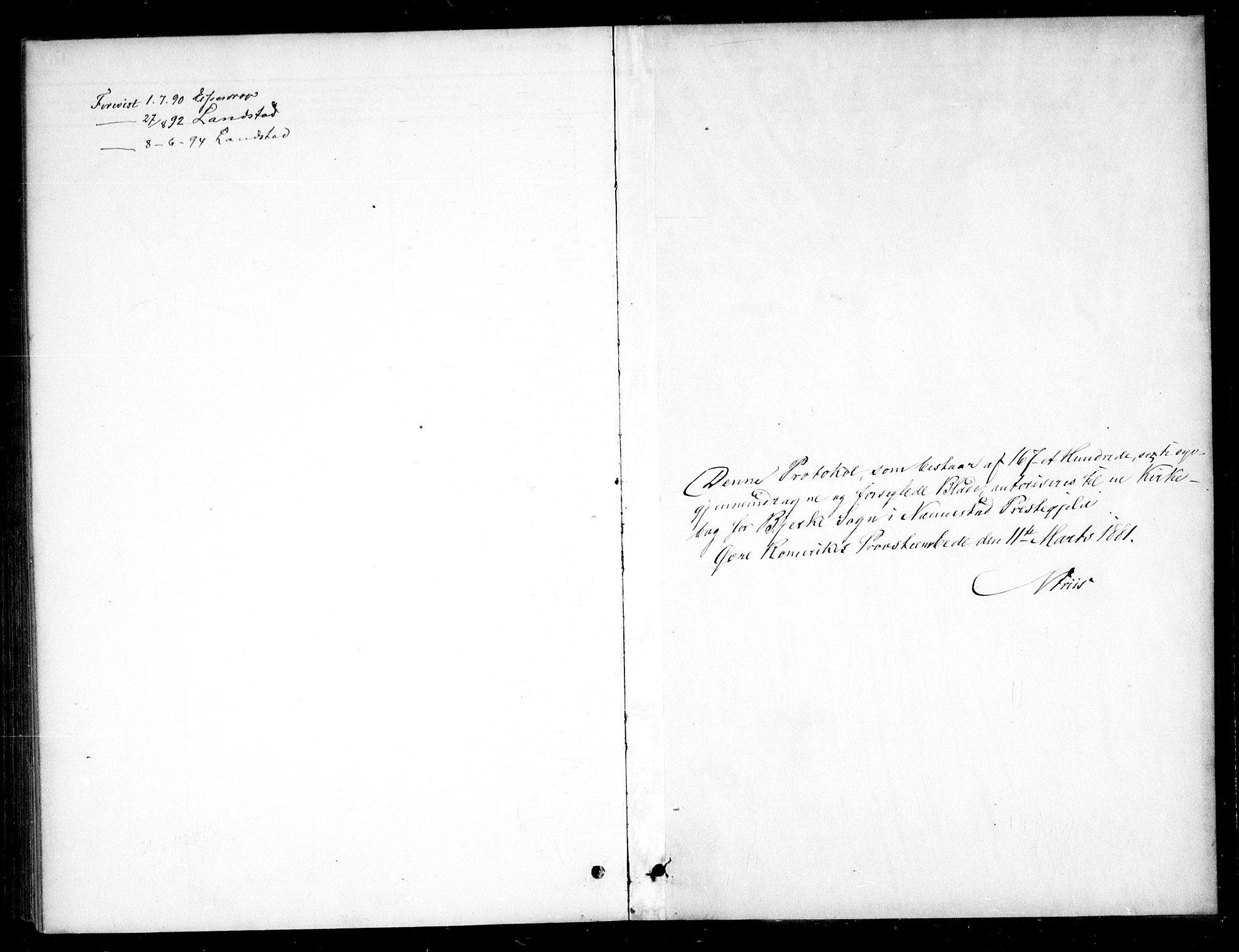 Nannestad prestekontor Kirkebøker, AV/SAO-A-10414a/F/Fc/L0001: Parish register (official) no. III 1, 1881-1892