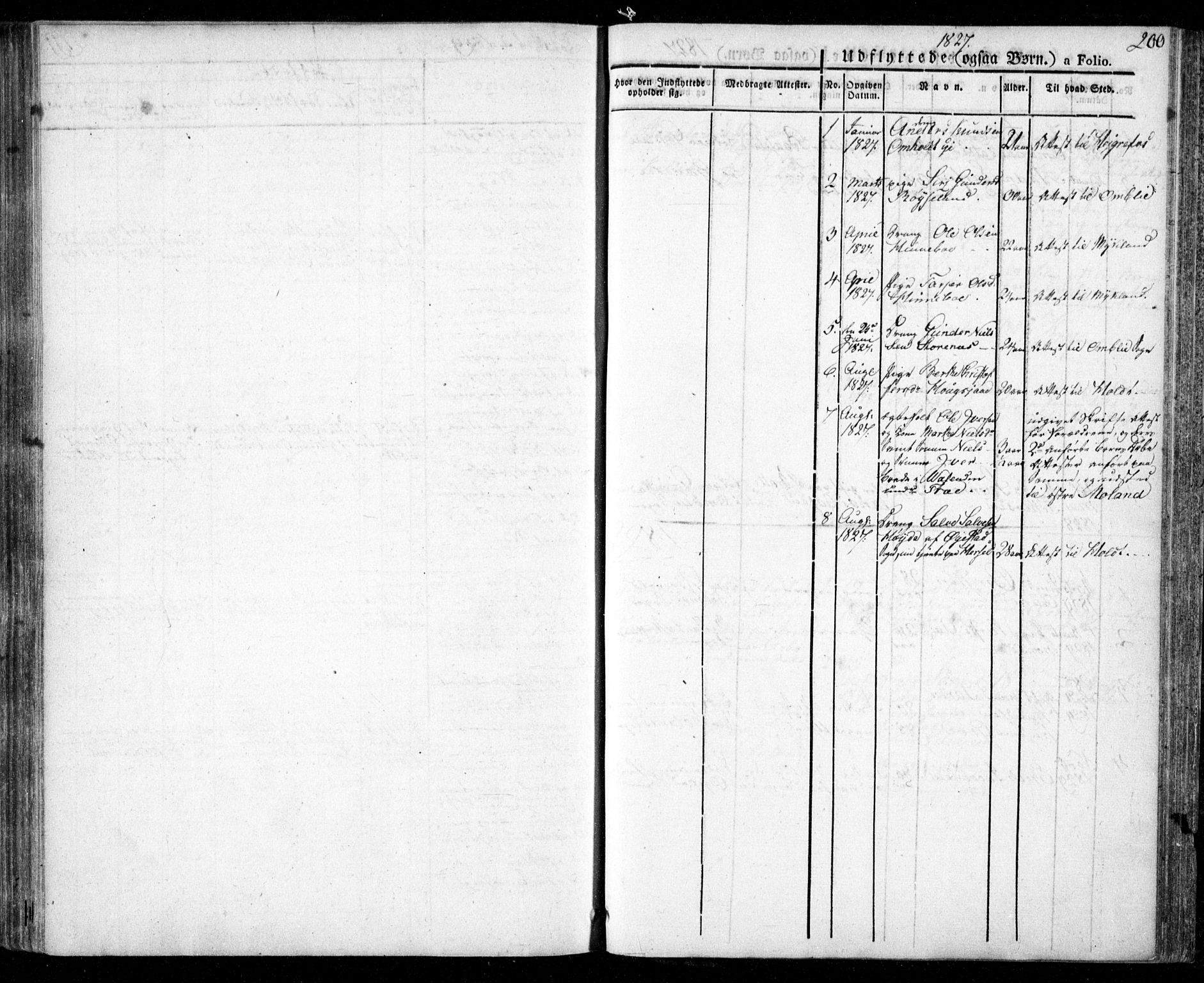 Froland sokneprestkontor, SAK/1111-0013/F/Fa/L0001: Parish register (official) no. A 1, 1827-1844, p. 200