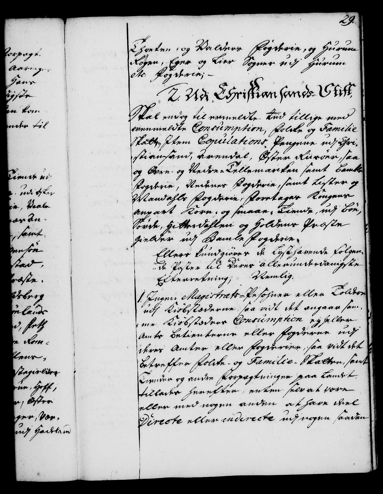Rentekammeret, Kammerkanselliet, RA/EA-3111/G/Gg/Gga/L0004: Norsk ekspedisjonsprotokoll med register (merket RK 53.4), 1734-1741, p. 29