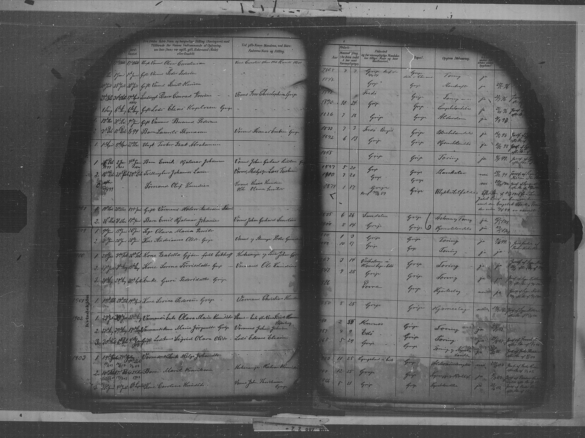 Kristiansund sokneprestkontor, AV/SAT-A-1068/1/I/I1: Parish register (official) no. 36, 1880-1919, p. 6