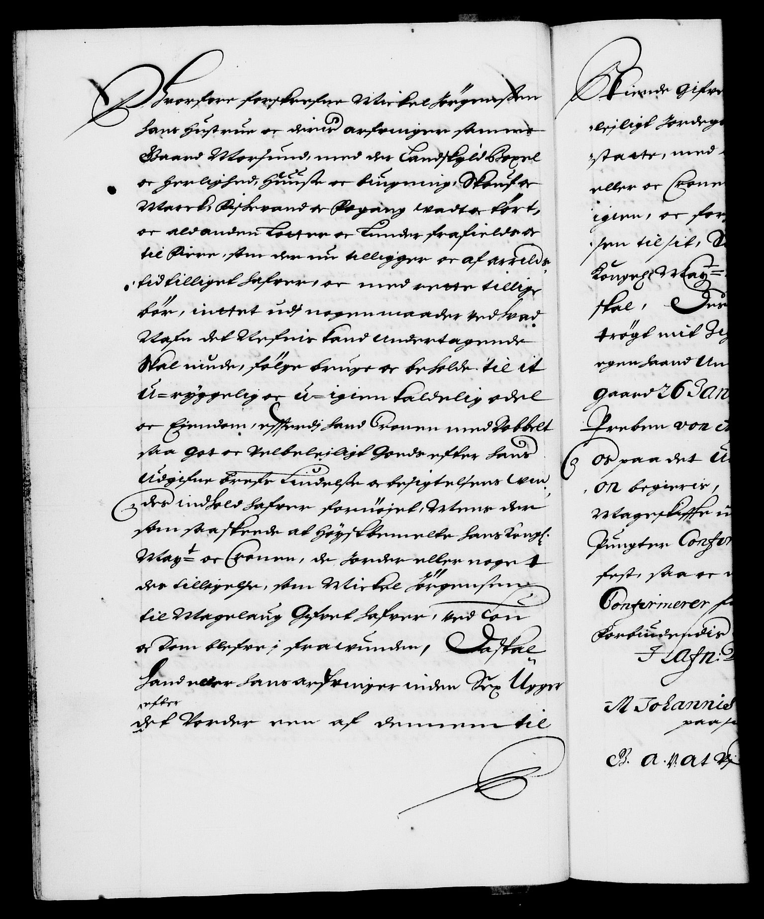 Danske Kanselli 1572-1799, RA/EA-3023/F/Fc/Fca/Fcaa/L0009: Norske registre (mikrofilm), 1657-1660, p. 26b