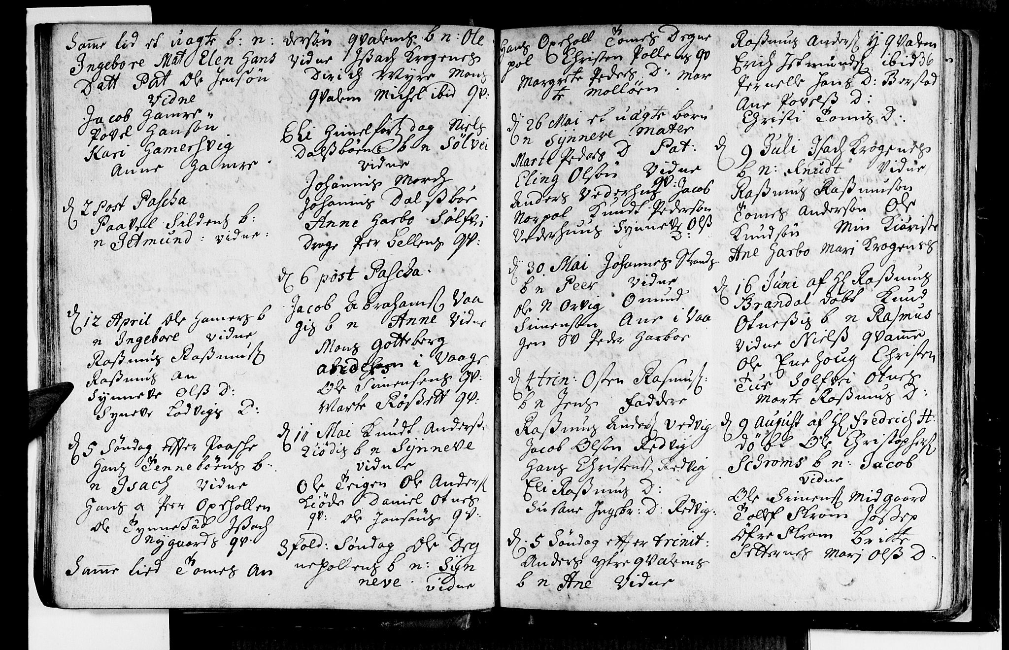 Selje sokneprestembete, AV/SAB-A-99938/H/Ha/Haa/Haaa: Parish register (official) no. A 2, 1704-1715, p. 36