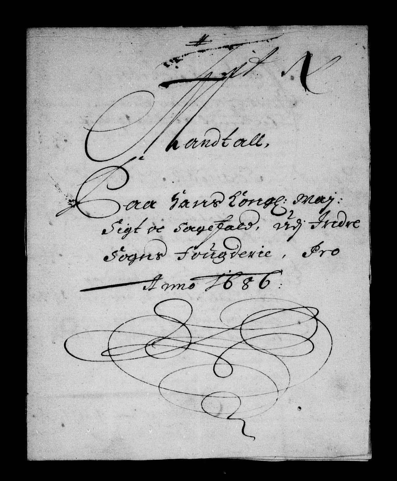 Rentekammeret inntil 1814, Reviderte regnskaper, Stiftamtstueregnskaper, Bergen stiftamt, RA/EA-6043/R/Rc/L0082: Bergen stiftamt, 1686