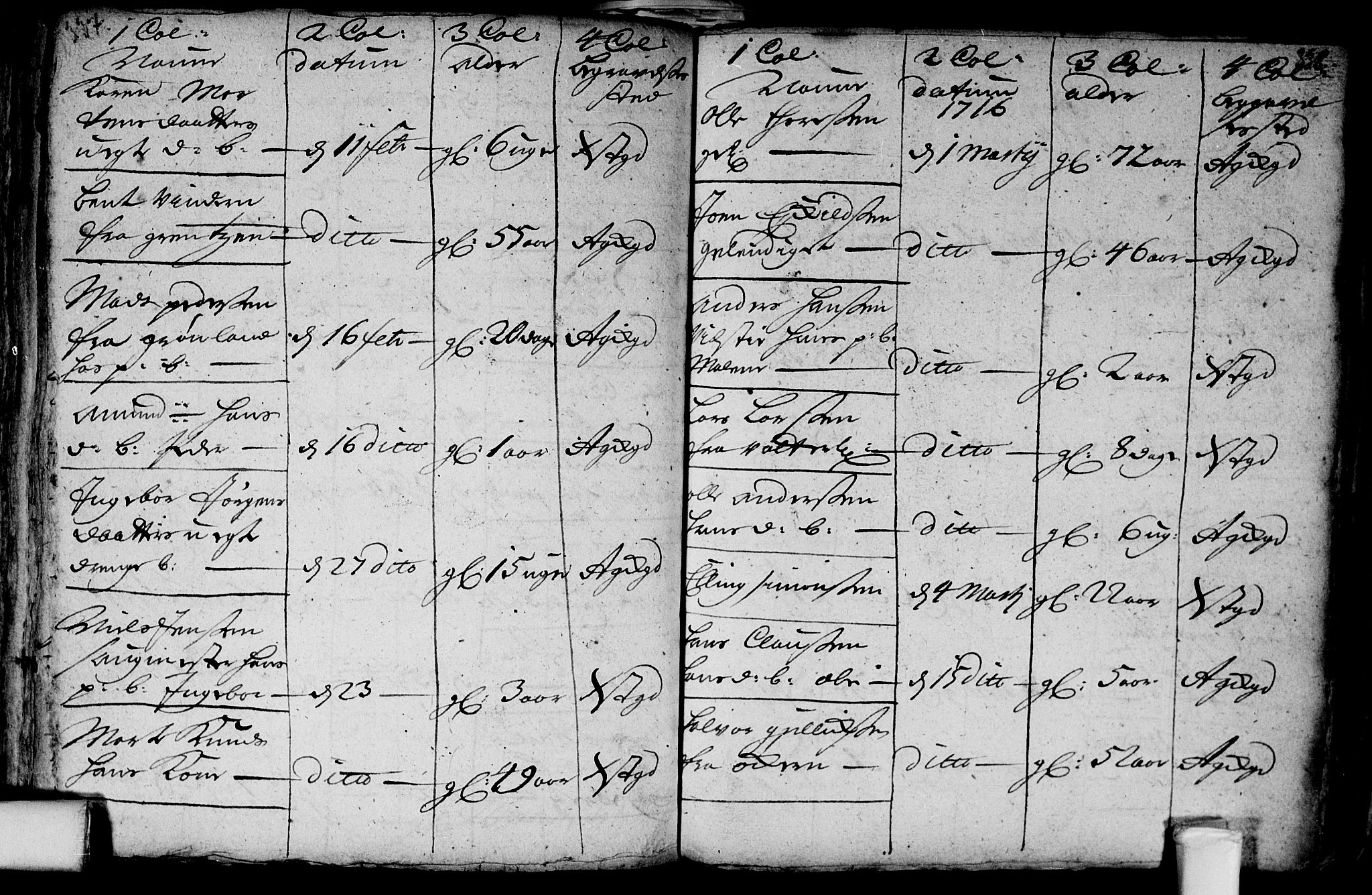 Aker prestekontor kirkebøker, AV/SAO-A-10861/F/L0002: Parish register (official) no. 2, 1714-1720, p. 337-338