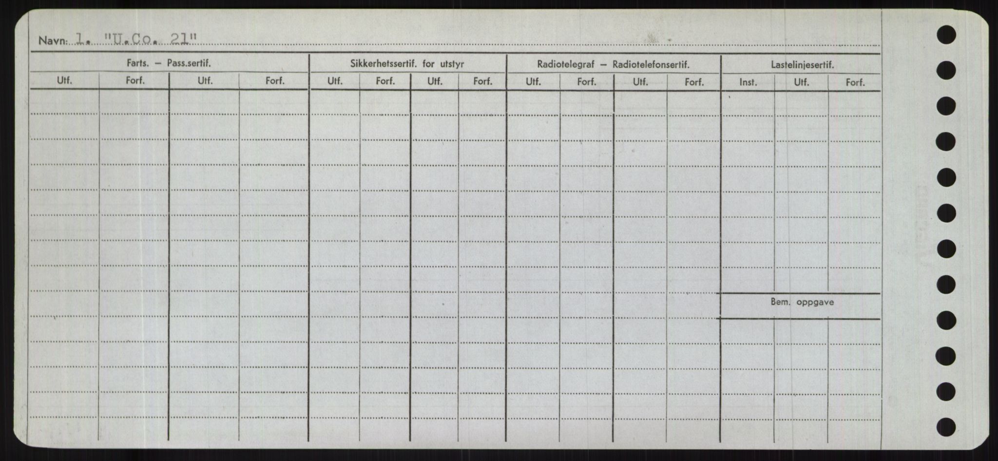 Sjøfartsdirektoratet med forløpere, Skipsmålingen, AV/RA-S-1627/H/Hc/L0001: Lektere, A-Y, p. 590