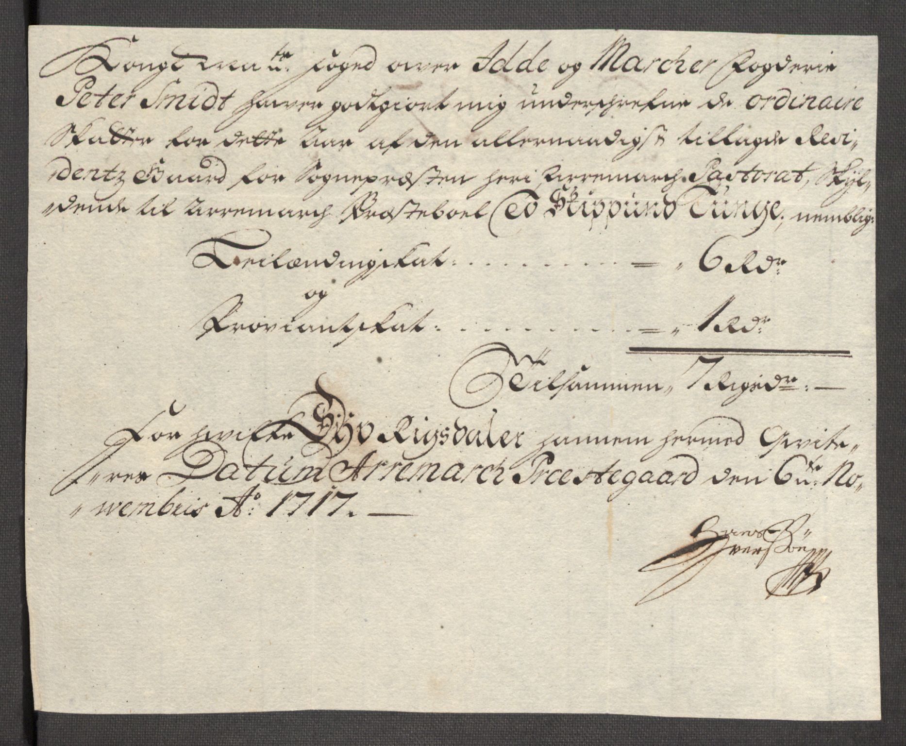 Rentekammeret inntil 1814, Reviderte regnskaper, Fogderegnskap, AV/RA-EA-4092/R01/L0024: Fogderegnskap Idd og Marker, 1717-1718, p. 159