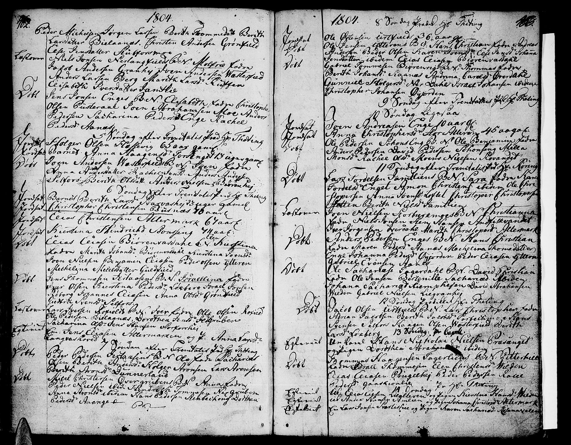 Ministerialprotokoller, klokkerbøker og fødselsregistre - Nordland, SAT/A-1459/825/L0349: Parish register (official) no. 825A05 /2, 1790-1806, p. 462-463