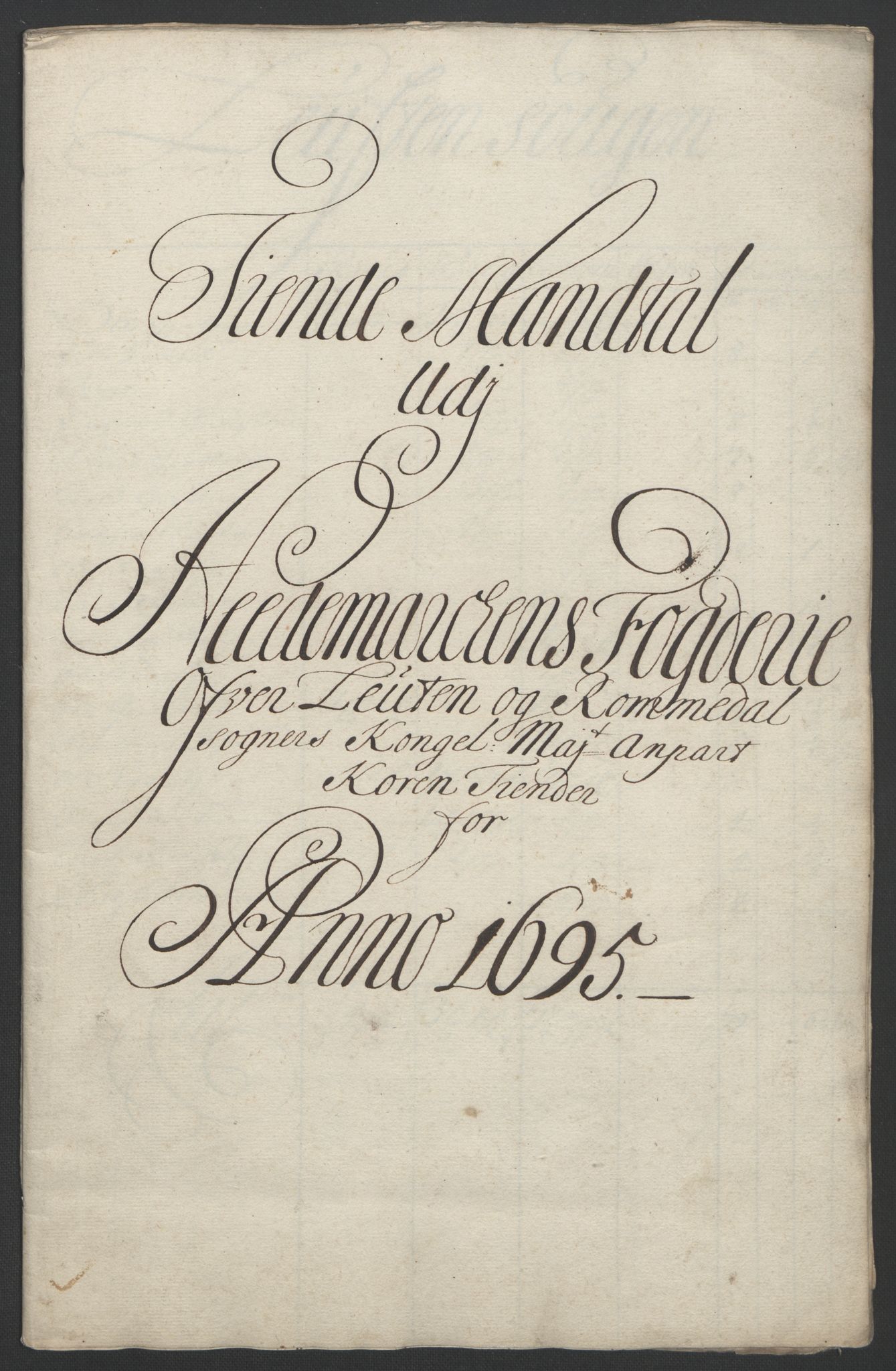 Rentekammeret inntil 1814, Reviderte regnskaper, Fogderegnskap, RA/EA-4092/R16/L1036: Fogderegnskap Hedmark, 1695-1696, p. 47