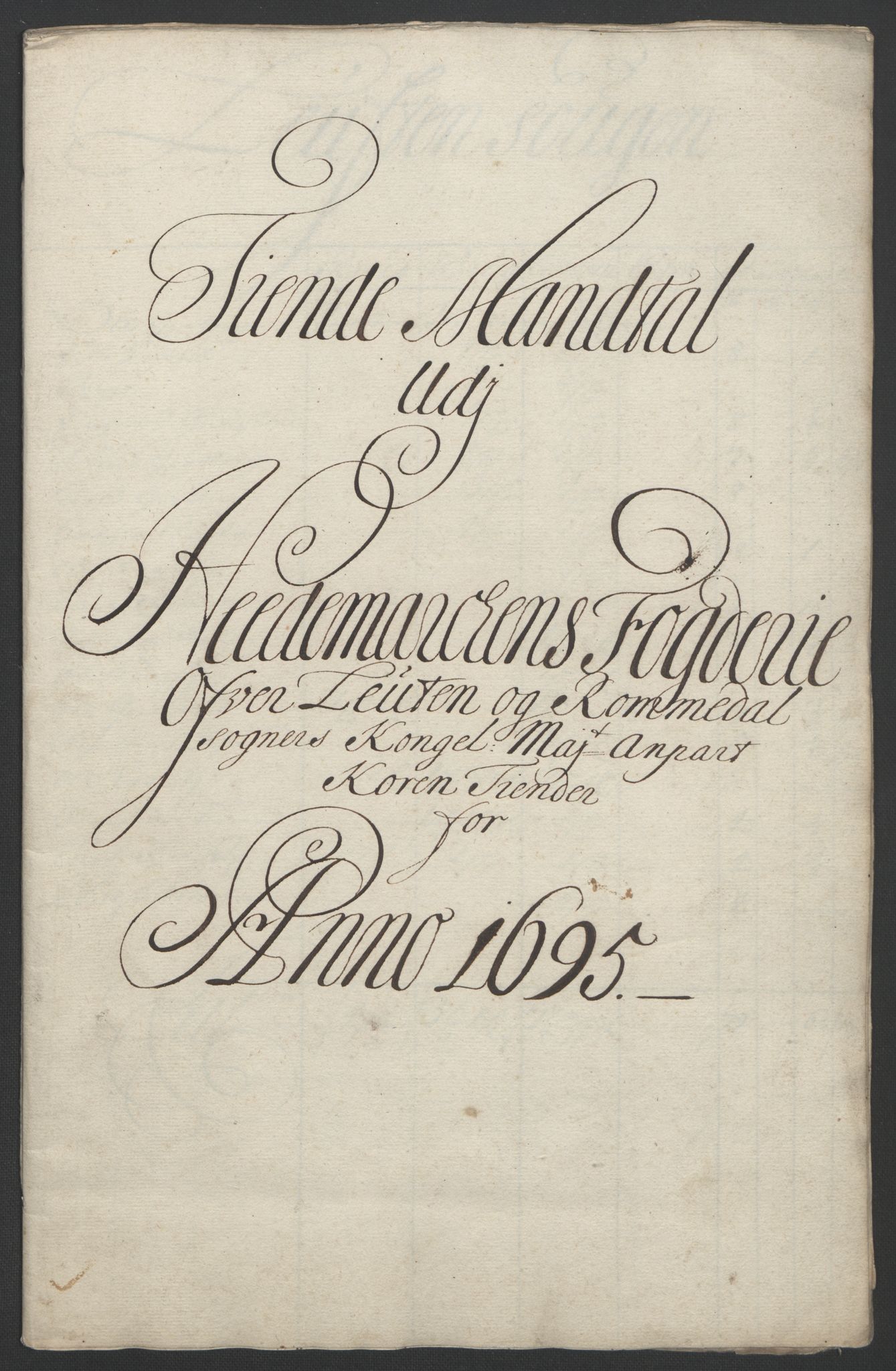 Rentekammeret inntil 1814, Reviderte regnskaper, Fogderegnskap, AV/RA-EA-4092/R16/L1036: Fogderegnskap Hedmark, 1695-1696, p. 47